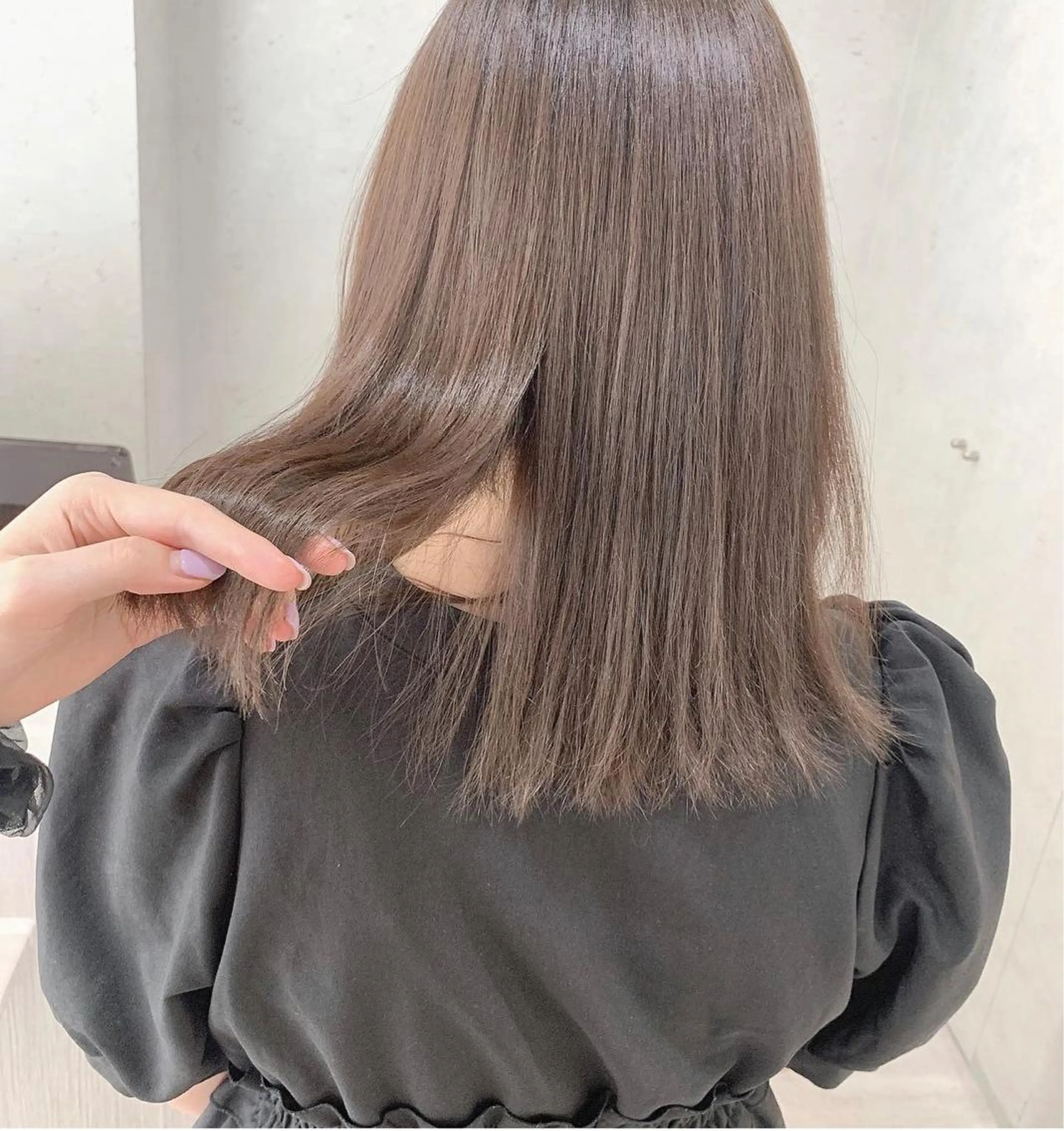ミディアム カラー COALL nex the salon所属・似合わせショート ふうか　表参道のヘアスタイル
