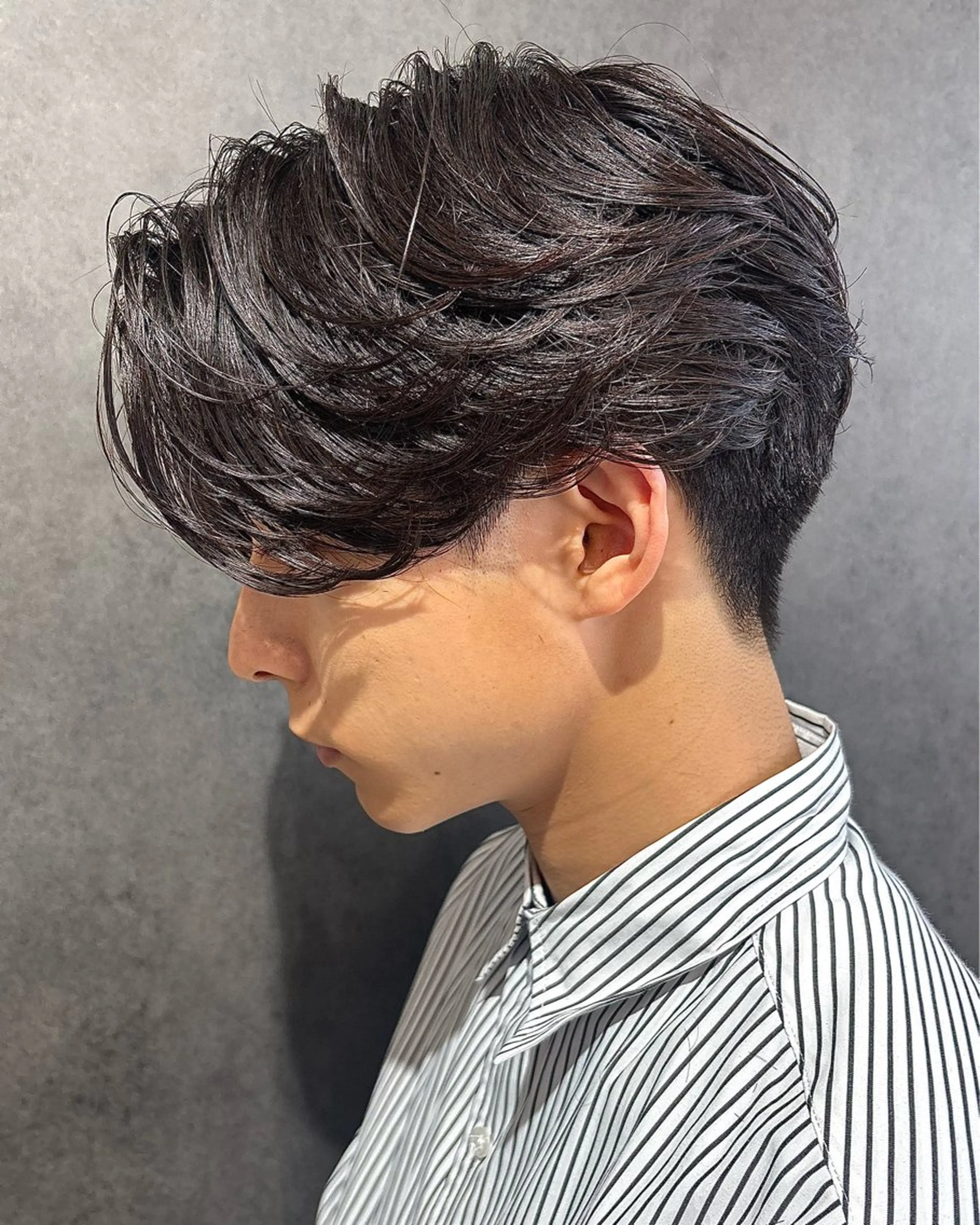 メンズ kalm所属・✵TAKUMI/ 横浜/センターパートのヘアスタイル