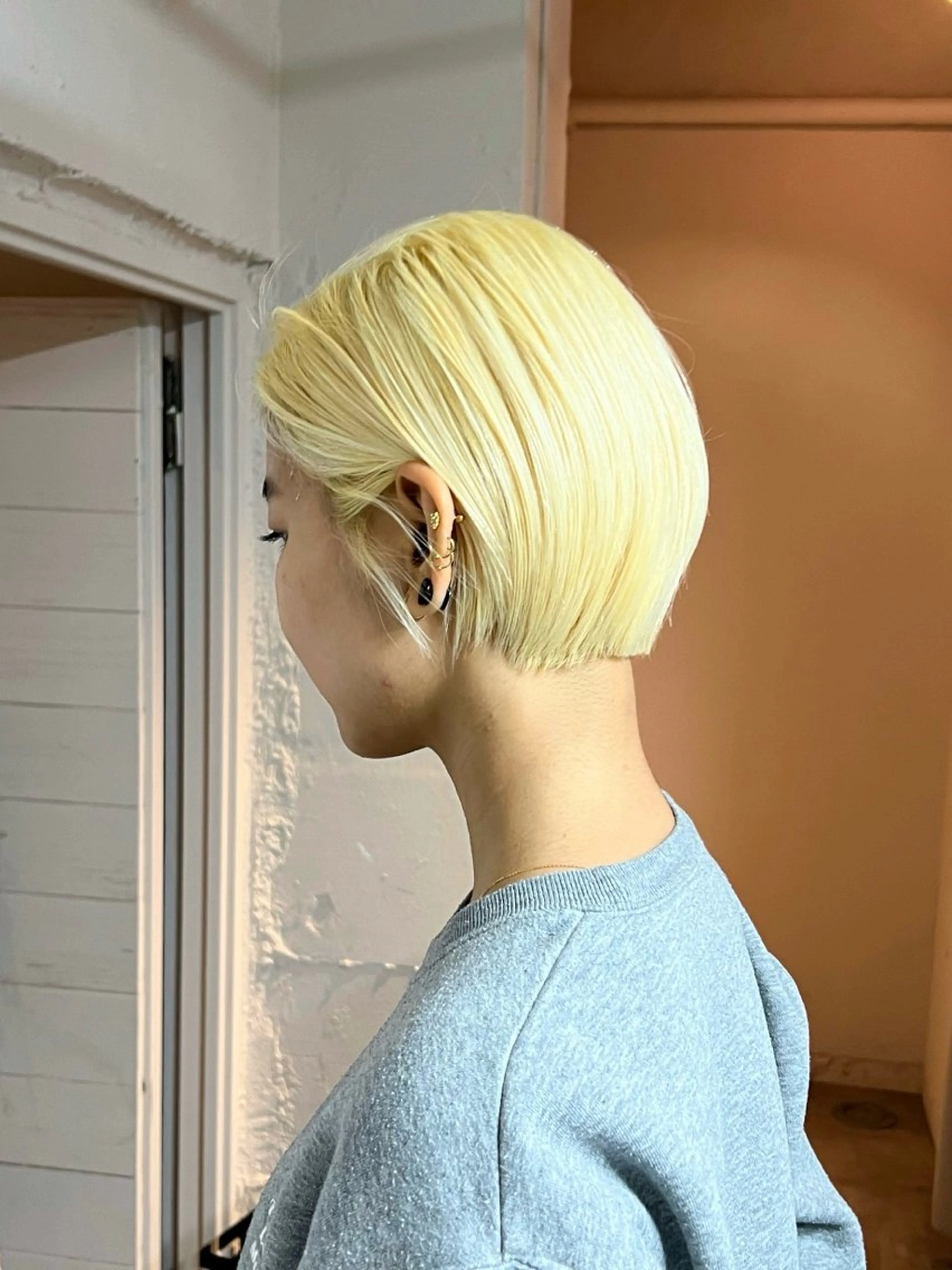 ショート カット ヘアカラー tokute Takahashiのヘアスタイル