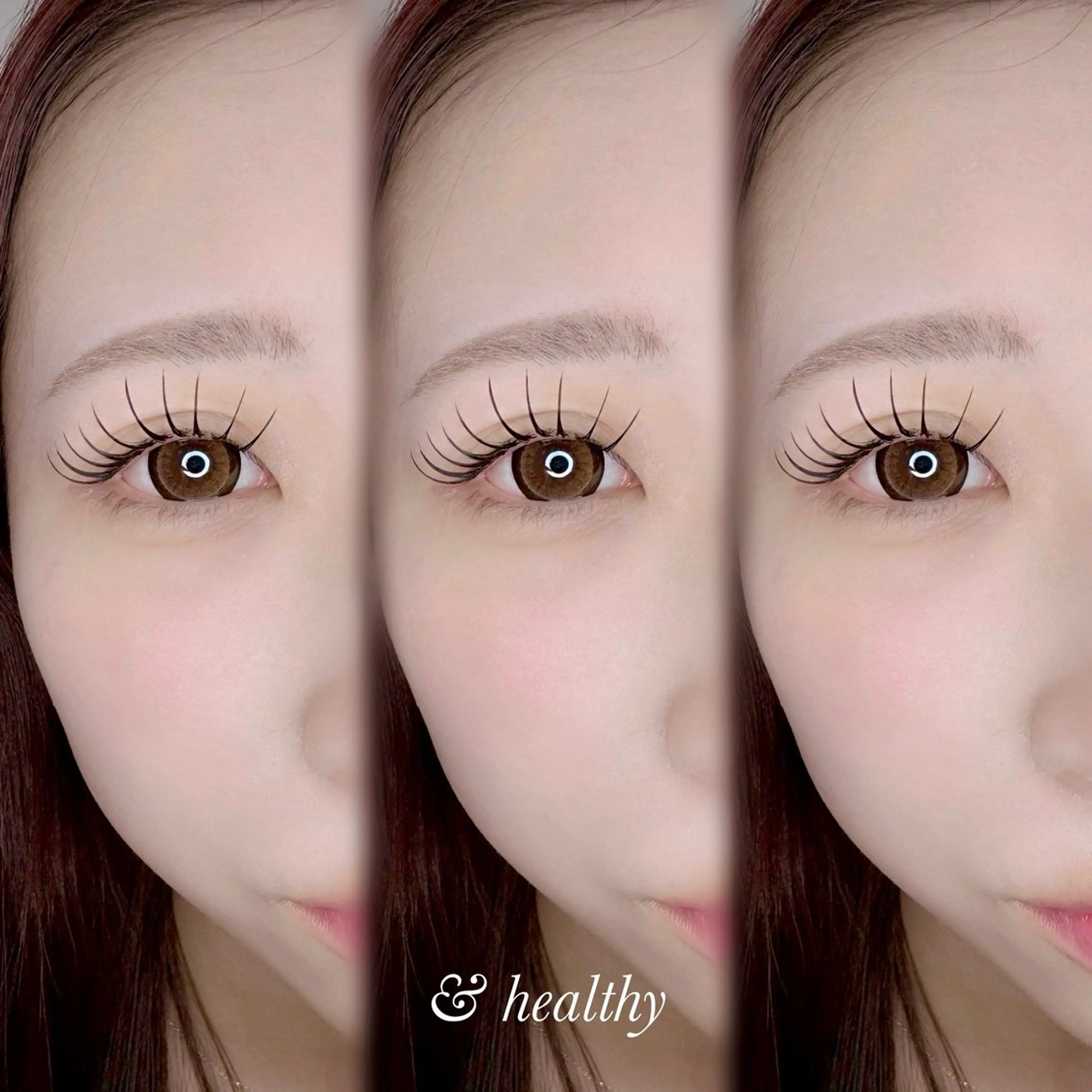 NEWキャンペーン❤️‍🔥《& healthy》まつエク120本×まつパの写真