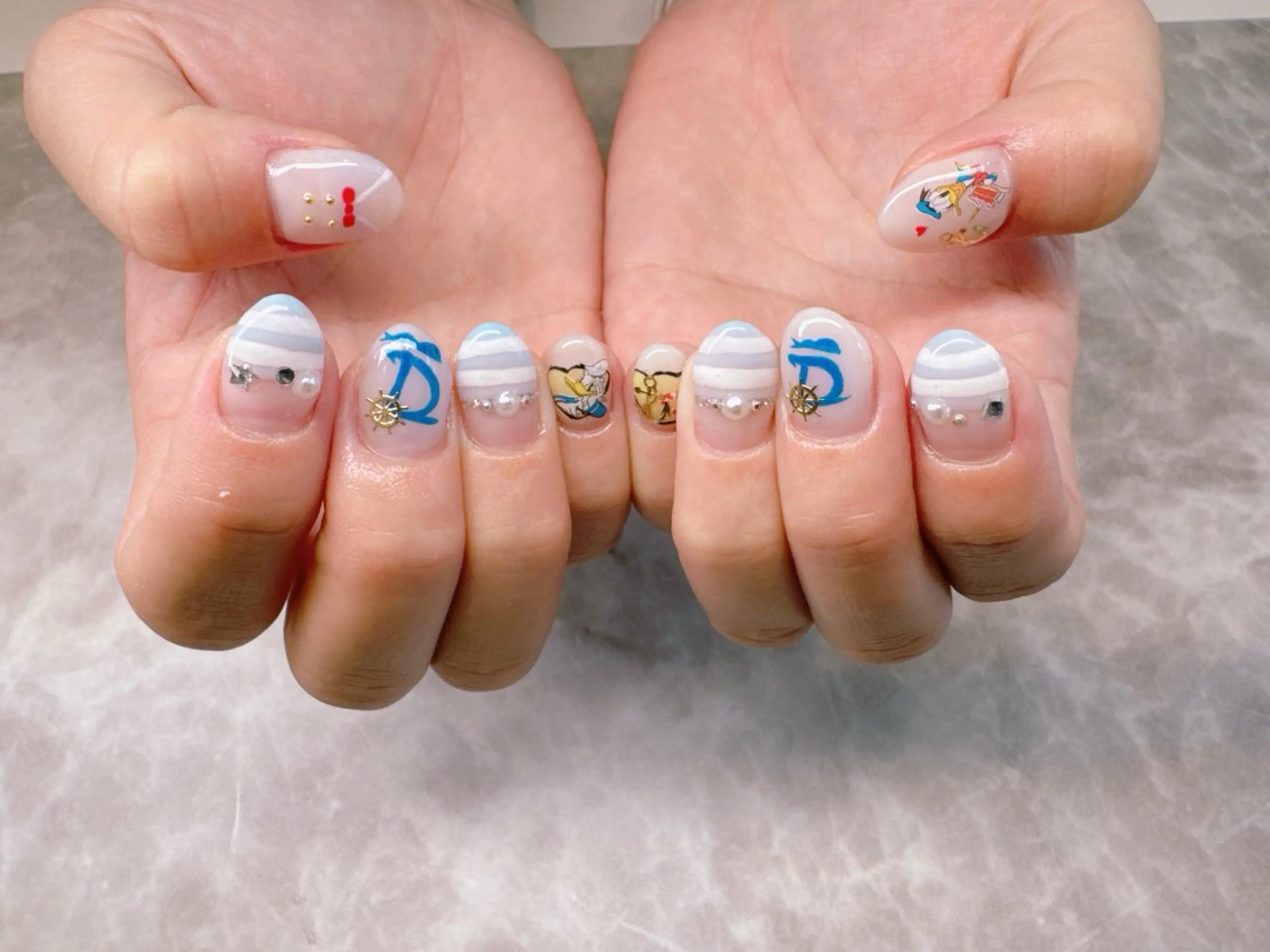 ネイル 持ち込み ハンドネイル olim nailspaceのネイルデザイン