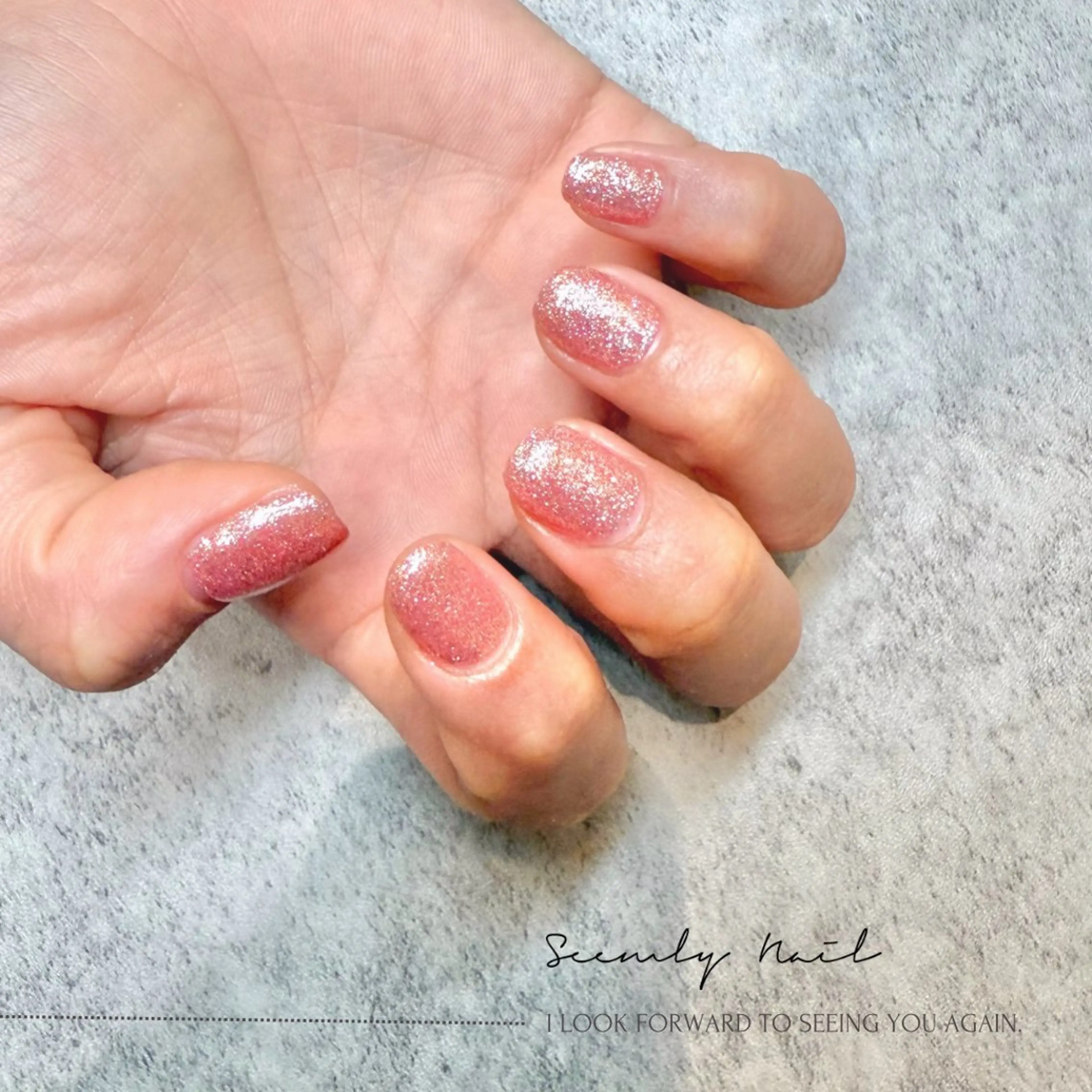 ネイル 入学式 フラワーネイル ジェルネイル 卒業式 マグネットネイル ハンドネイル Seemly 千田町店所属・フラワーパラジェル 🌸シームリーエミのネイルデザイン