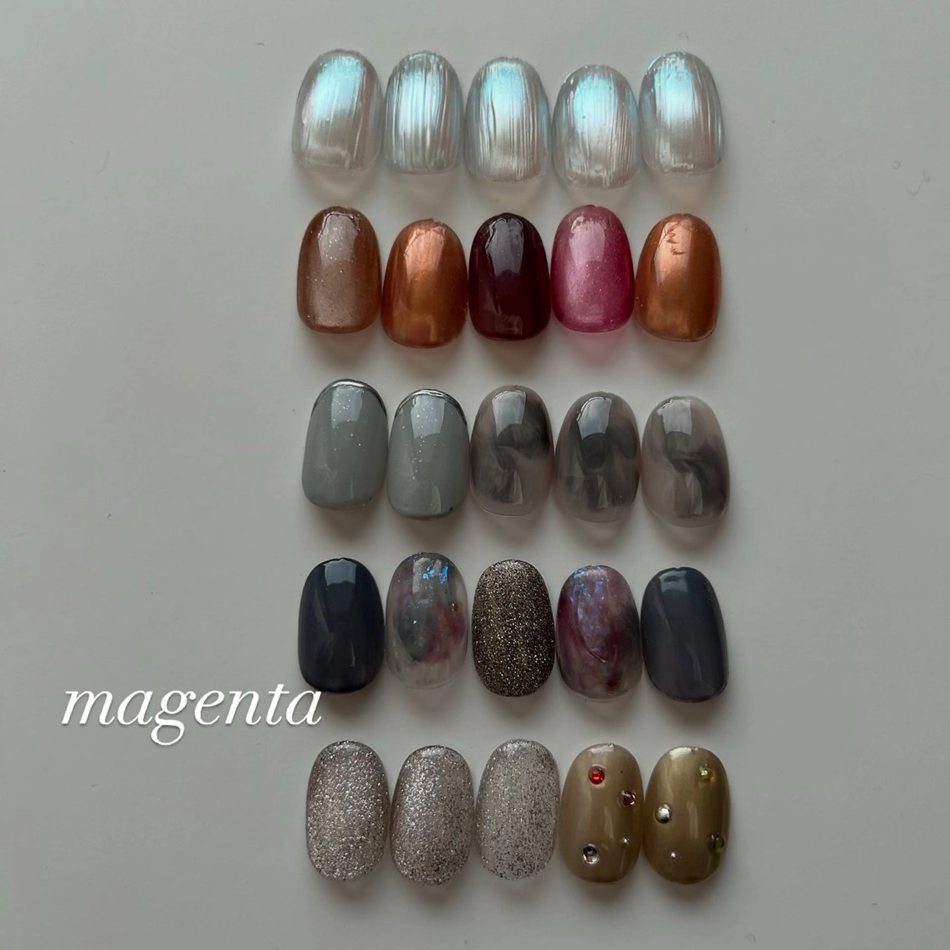 ネイル アートネイル ハンドネイル nailsalon magentaのネイルデザイン