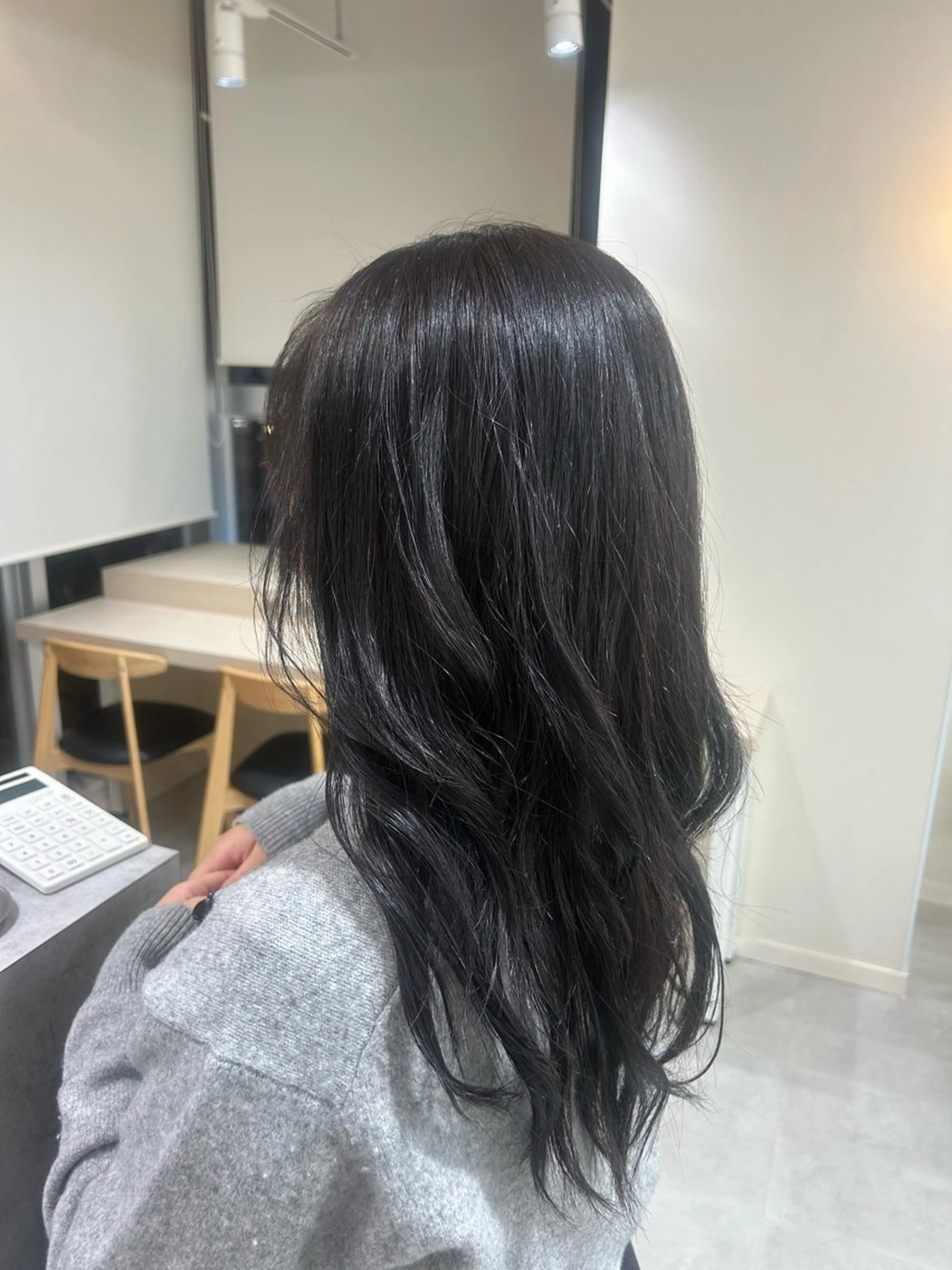 «レディースカット»Aujua プチトリートメント＋超音波アイロン＋コテ巻き付き✨️の写真