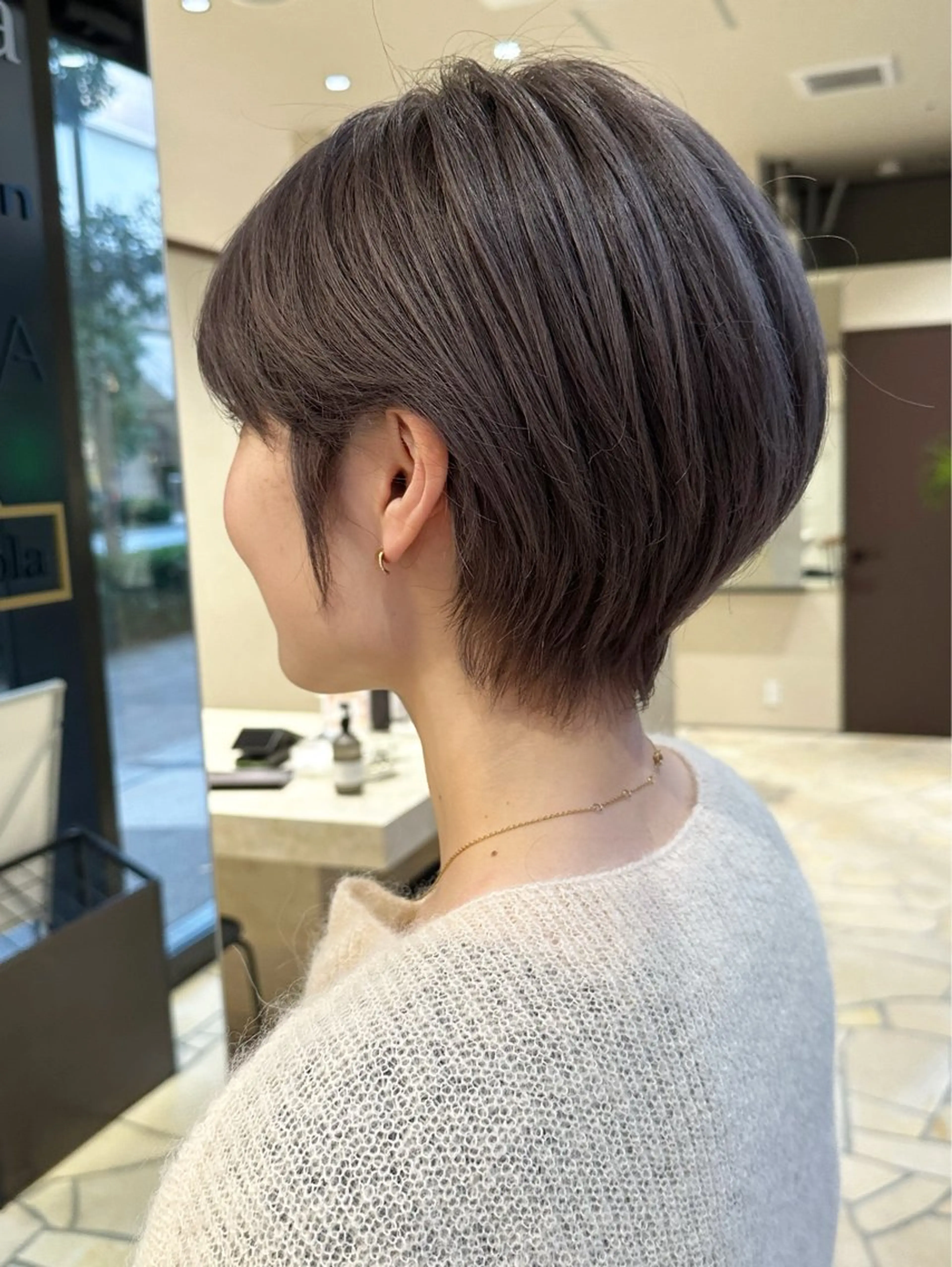 ショート GIEN 西宮ガーデンズプラス所属・中尾 碧斗のヘアスタイル