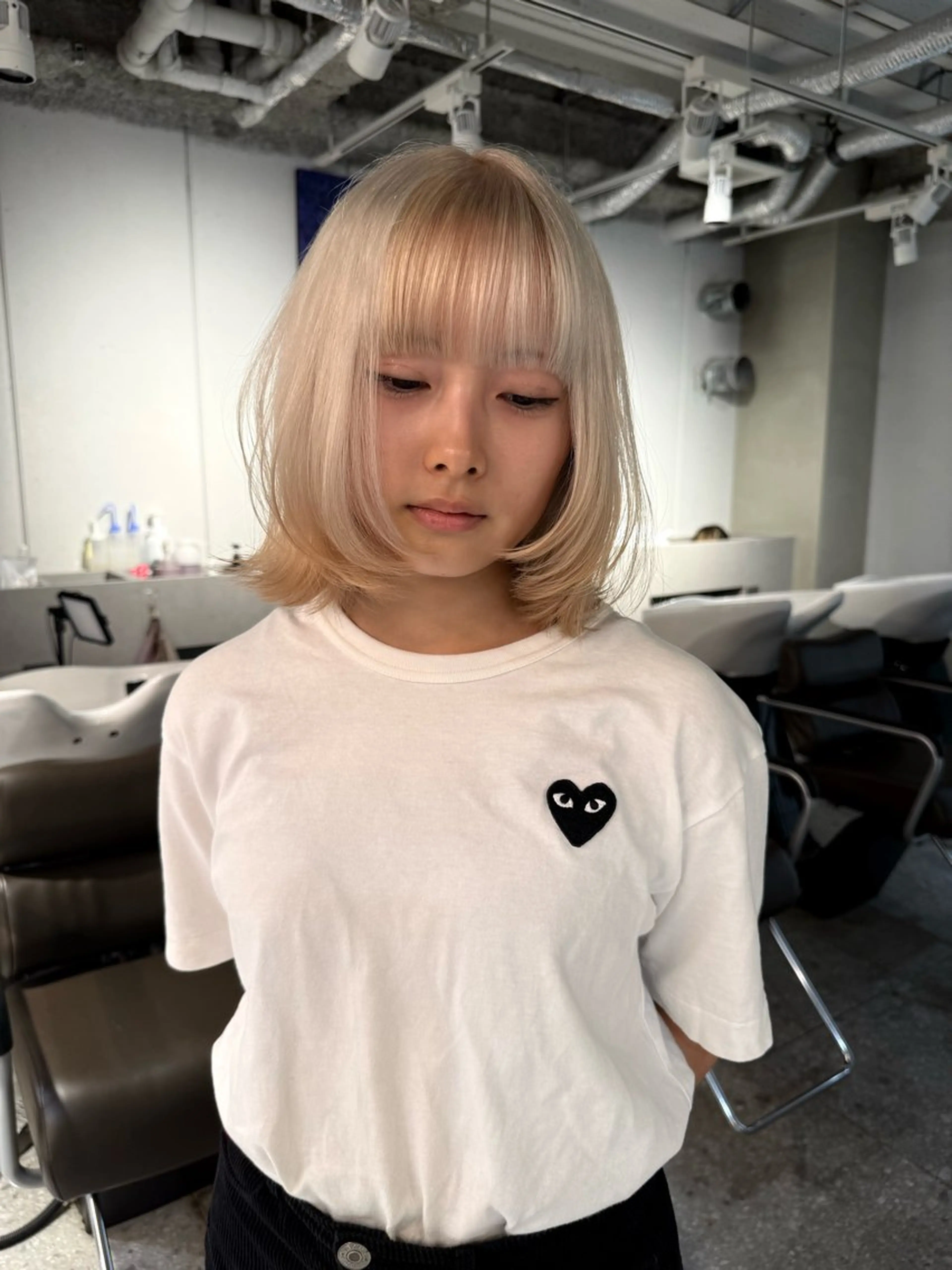 ケアブリーチカラーの写真