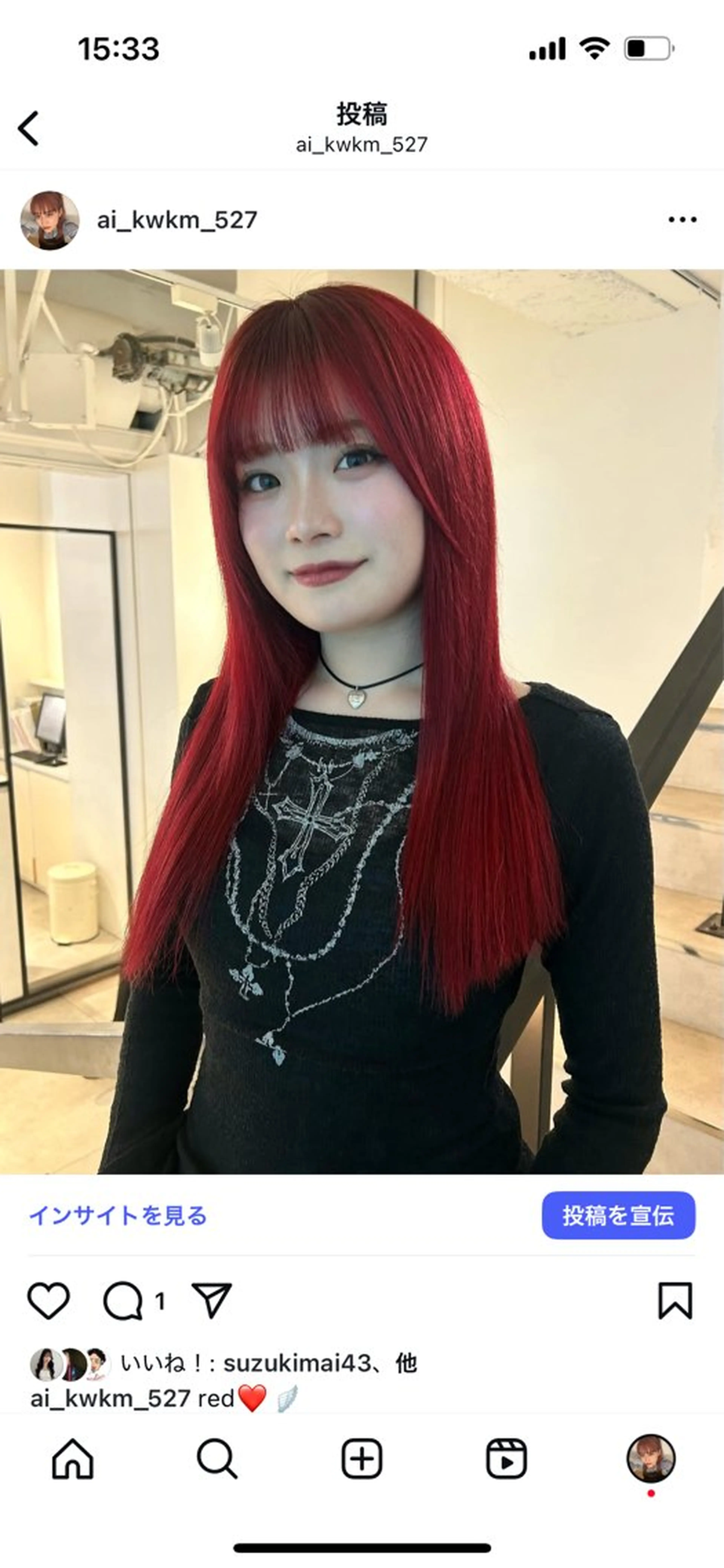 ミディアム カラー カット ヘアカラー 🌟暖色系ハイトーン 🌟AIのヘアスタイル