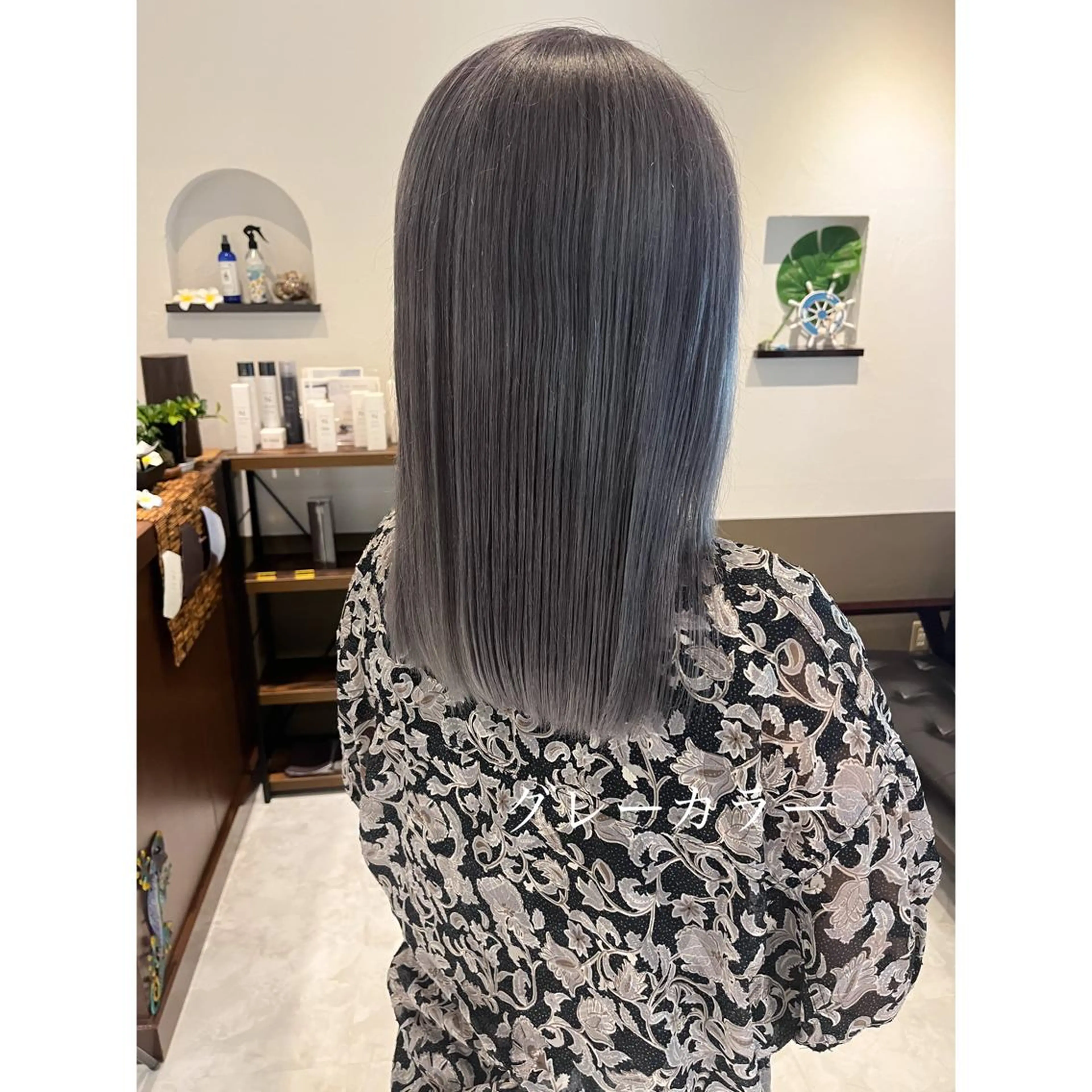 ミディアム カラー LEO所属・坂井田 浩樹のヘアスタイル