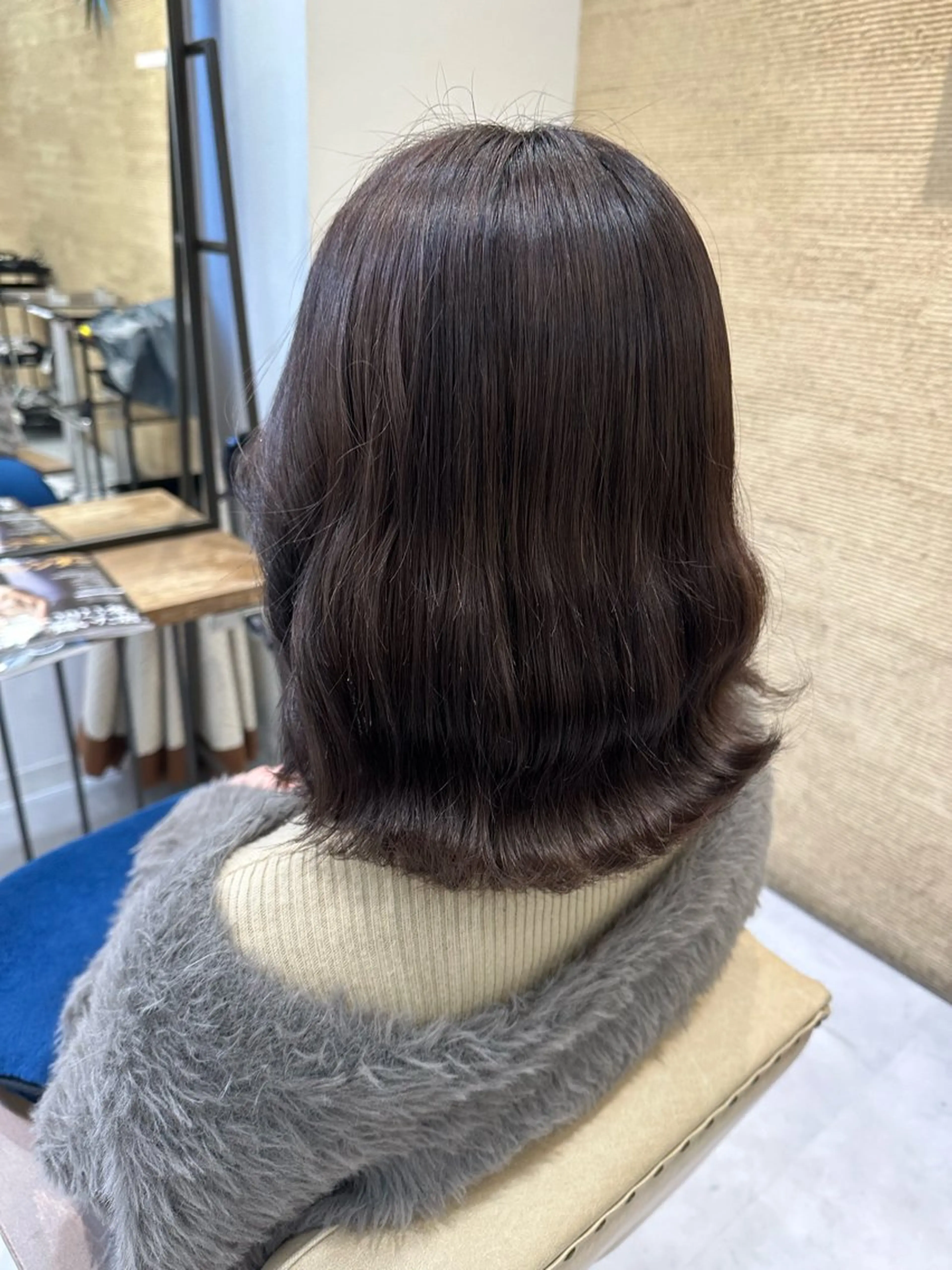 ミディアム カラー 髪質改善AUSTIN登戸所属・野村 一花 / 暖色 カラー / Wカラーのヘアスタイル