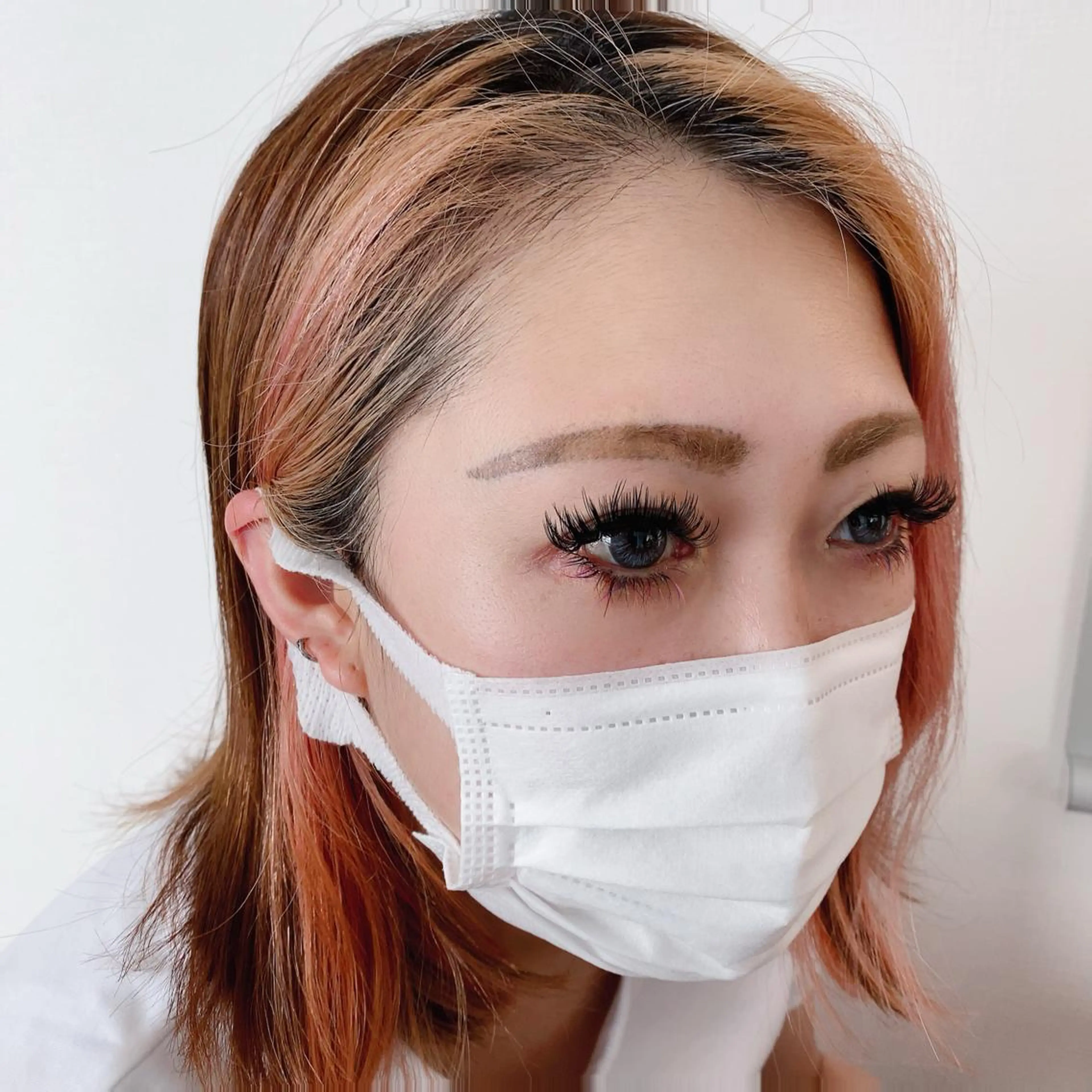 パーマ マツエク・マツパ アイブロウ 眉カラー バインドロック カラーマツエク 神山 ビューティー・アイのマツエク・マツパデザイン