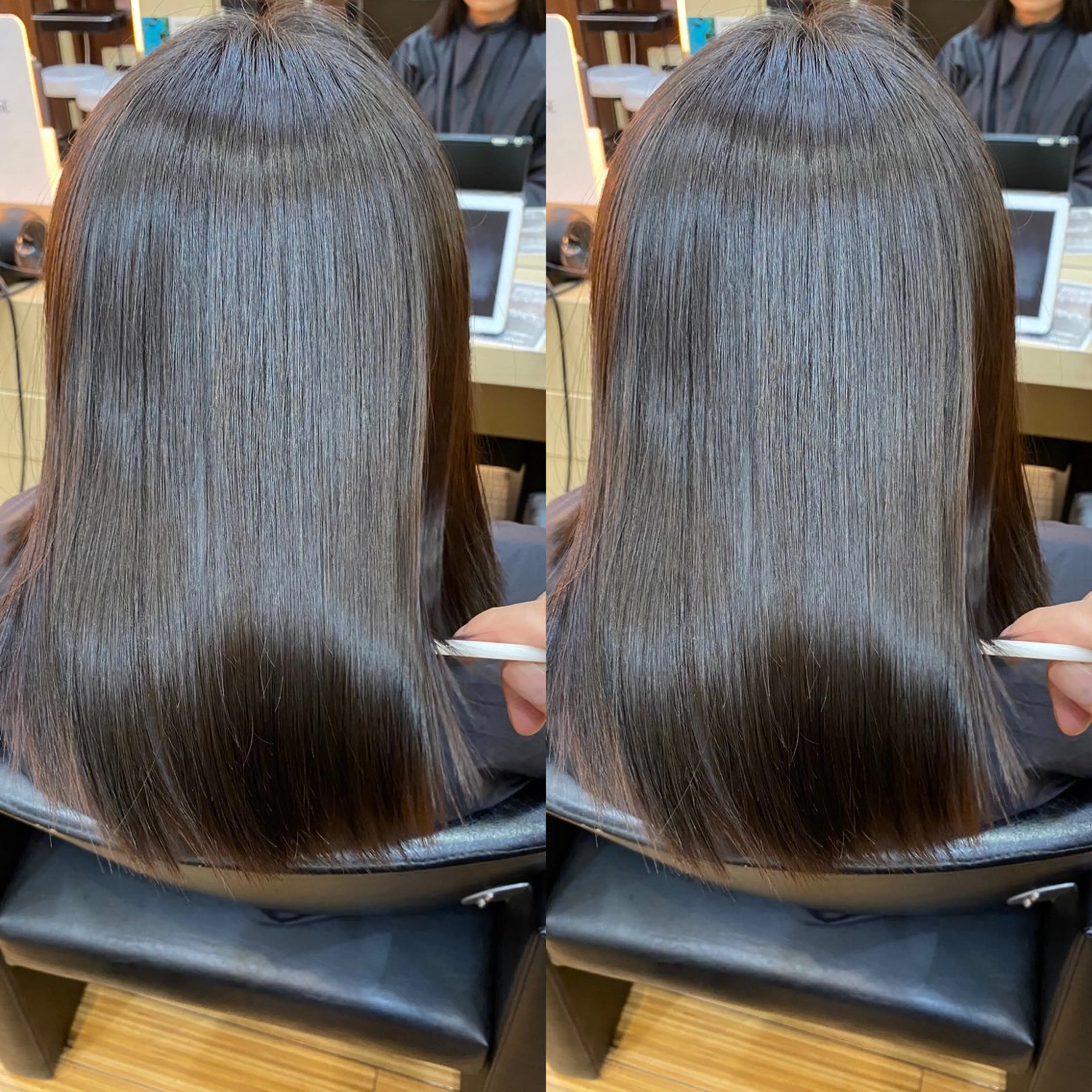 セミロング カット トリートメント WERULE pivot cross店所属・髪質改善/岡崎 亮のヘアスタイル