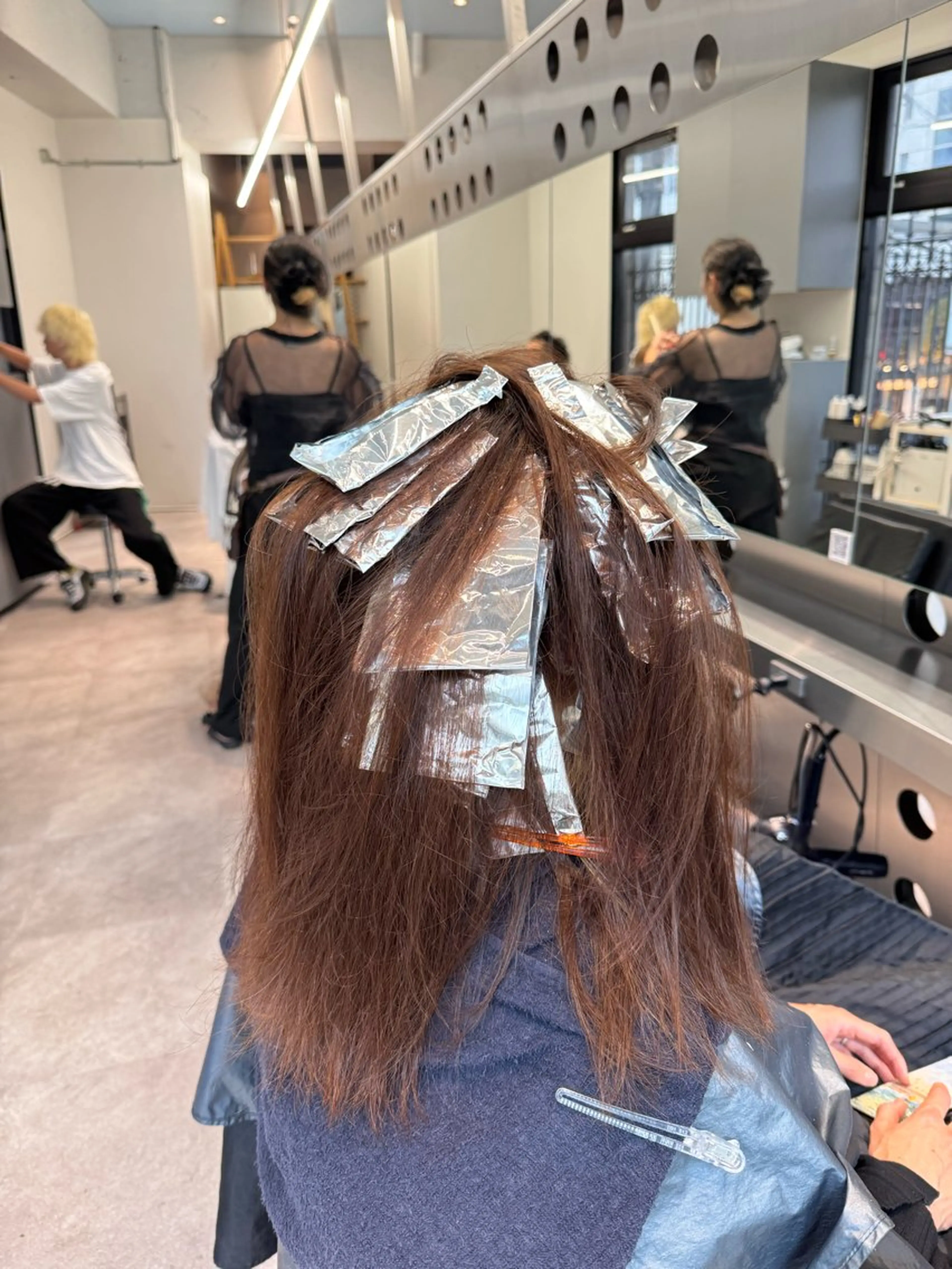 ロング カラー ロング 北村 岳久翔のヘアスタイル