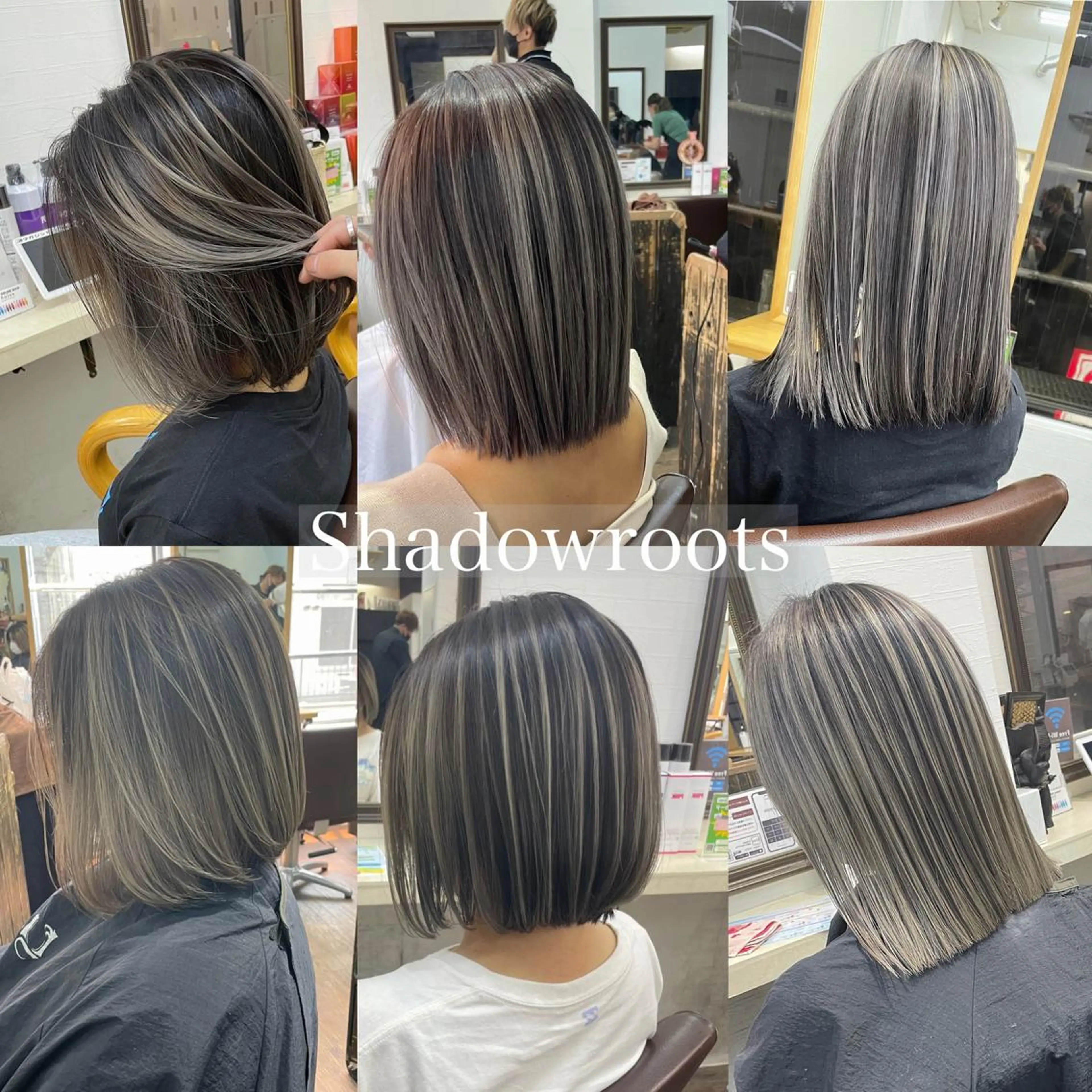 ショート カラー ヒカ/外国人風 デザインカラーのヘアスタイル