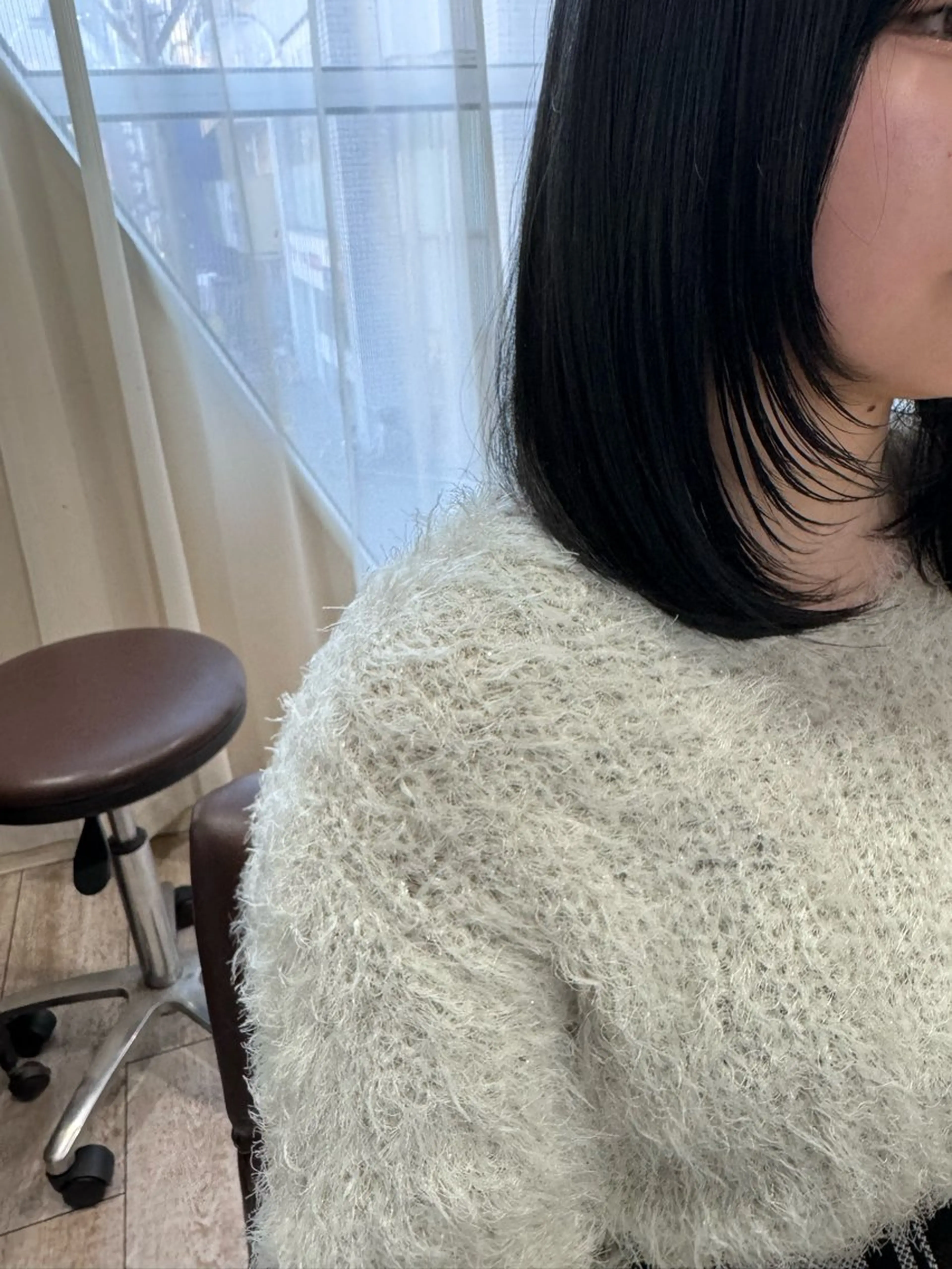 セミロング カラー 髪質改善 カット ヘアカラー トリートメント noble店長 松本　拓也▶◀*.のヘアスタイル