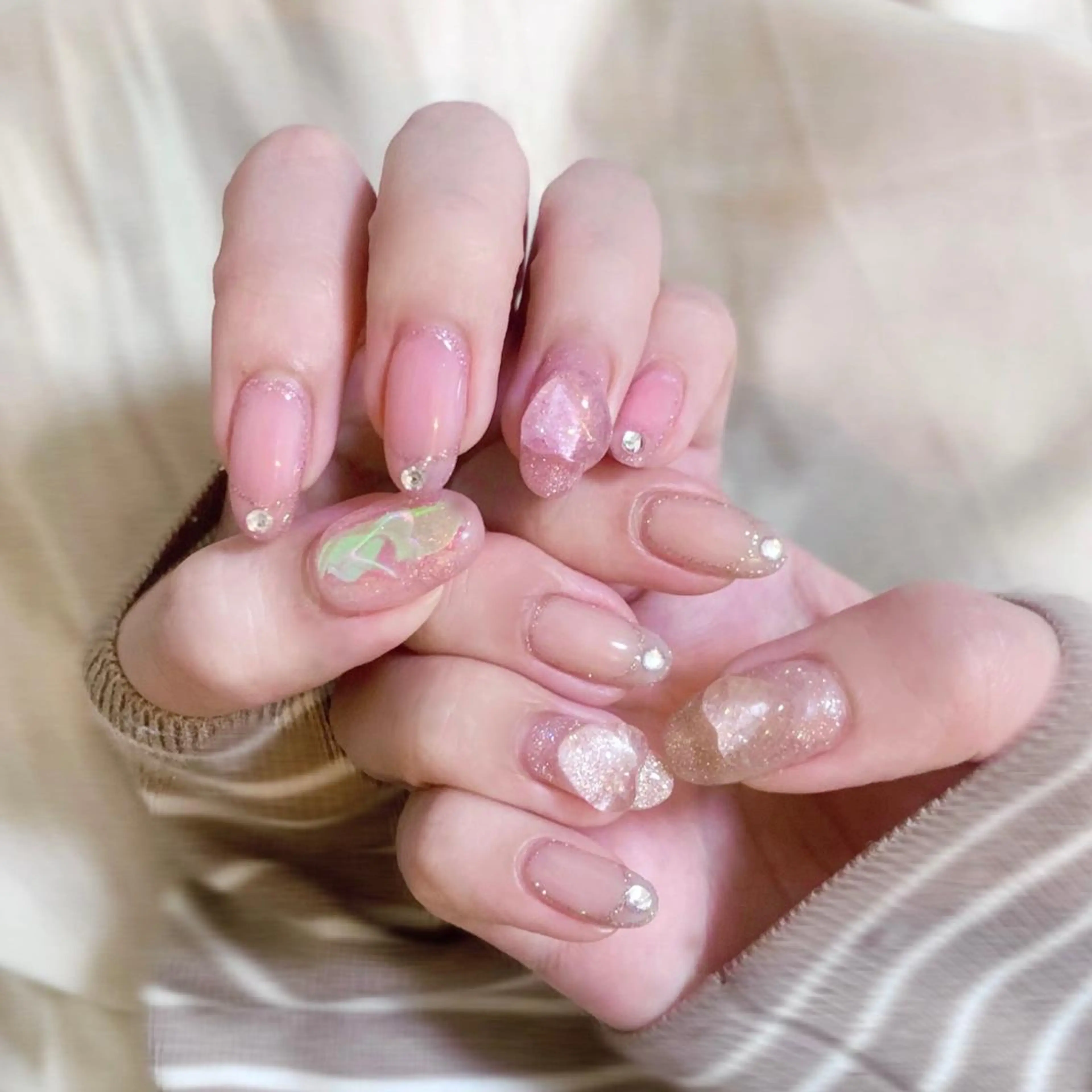 ネイル ハンドネイル Kanon 🤍のネイルデザイン