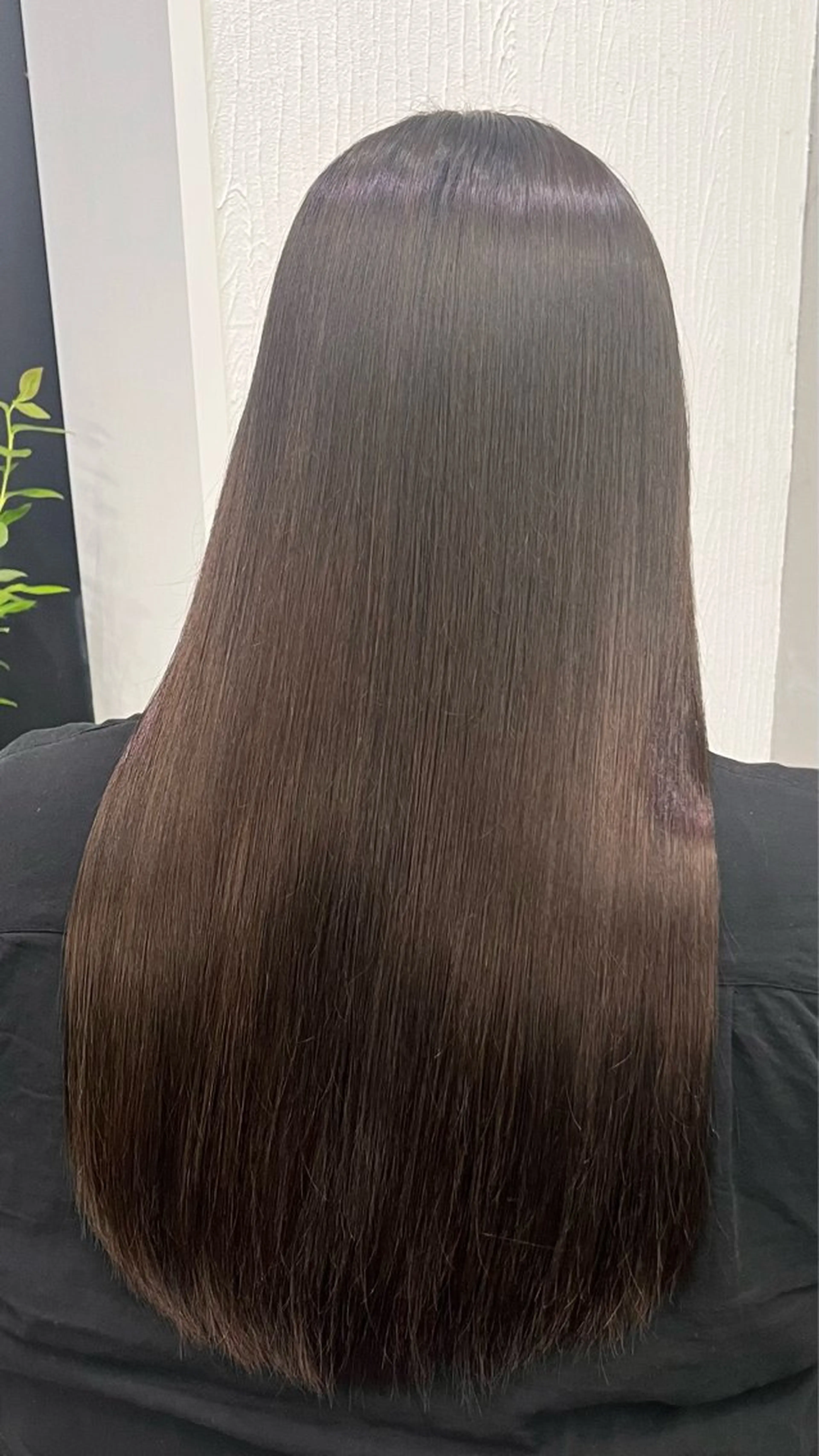ロング ヘアカラー トリートメント 猪口 純のヘアスタイル