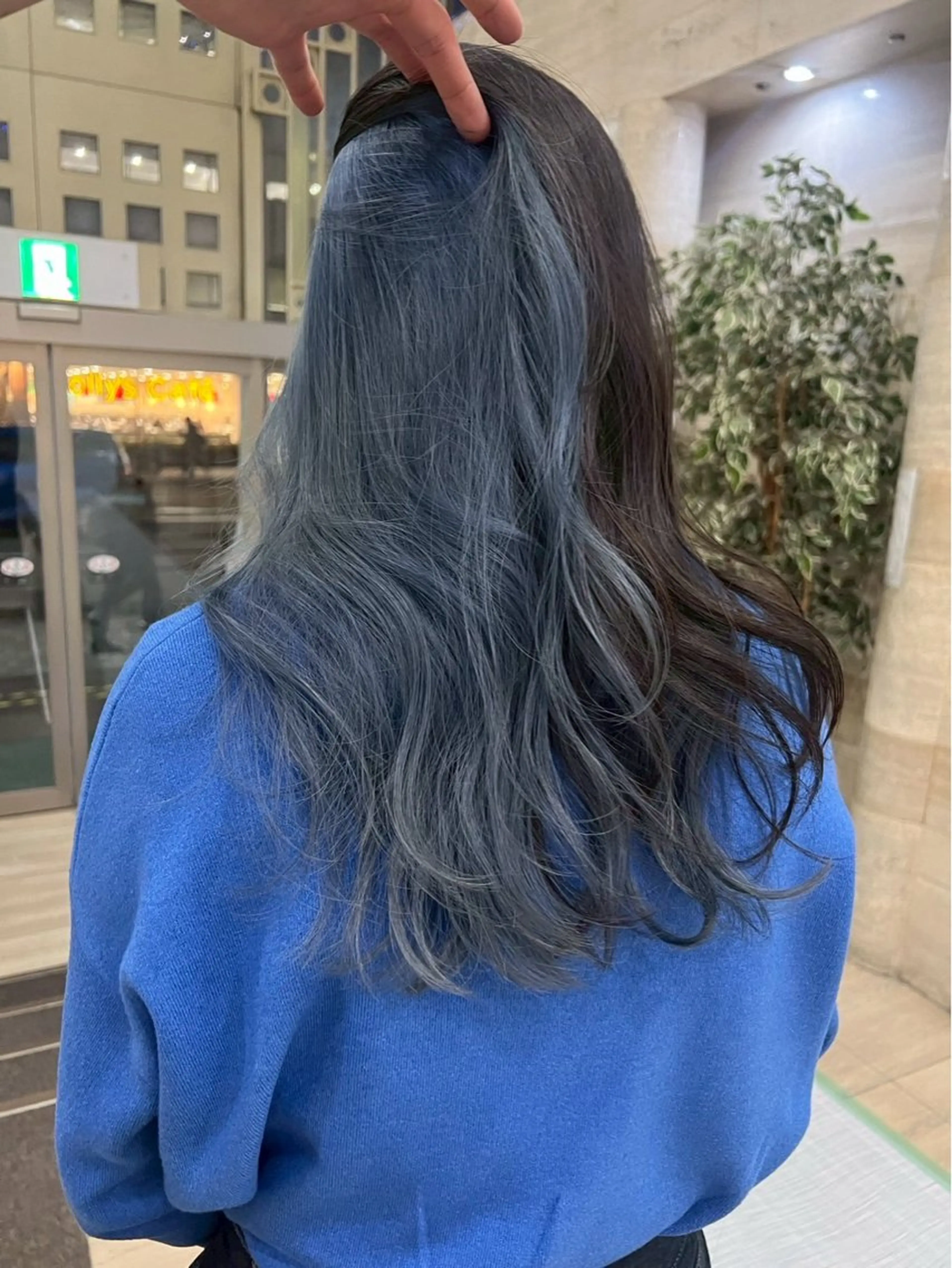 ロング カラー カット ヘアカラー Via 京都烏丸所属・ハイトーン/髪質改善 /レイヤー/りなのヘアスタイル