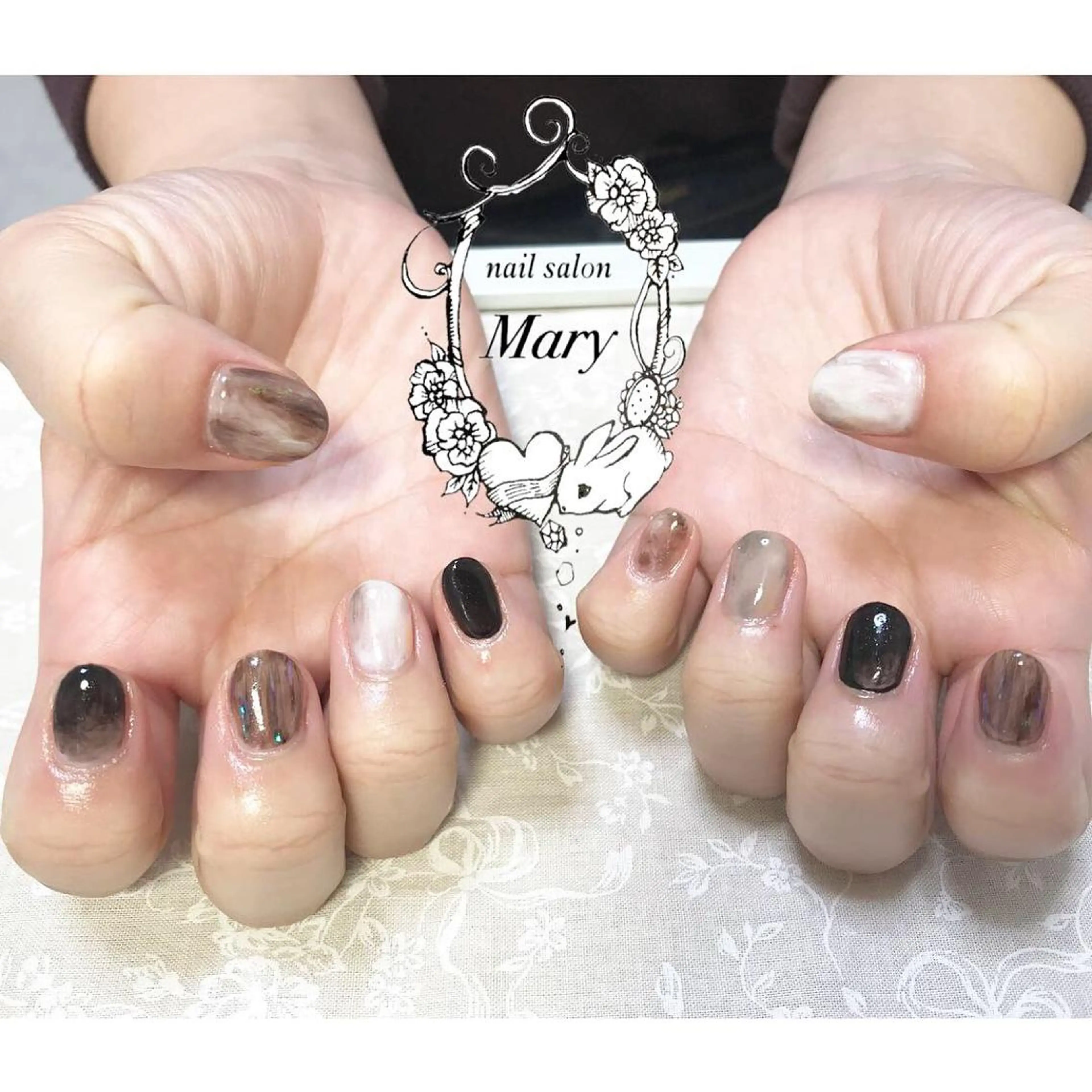 ネイル ニュアンスネイル WITH  NAIL ネイリストのネイルデザイン