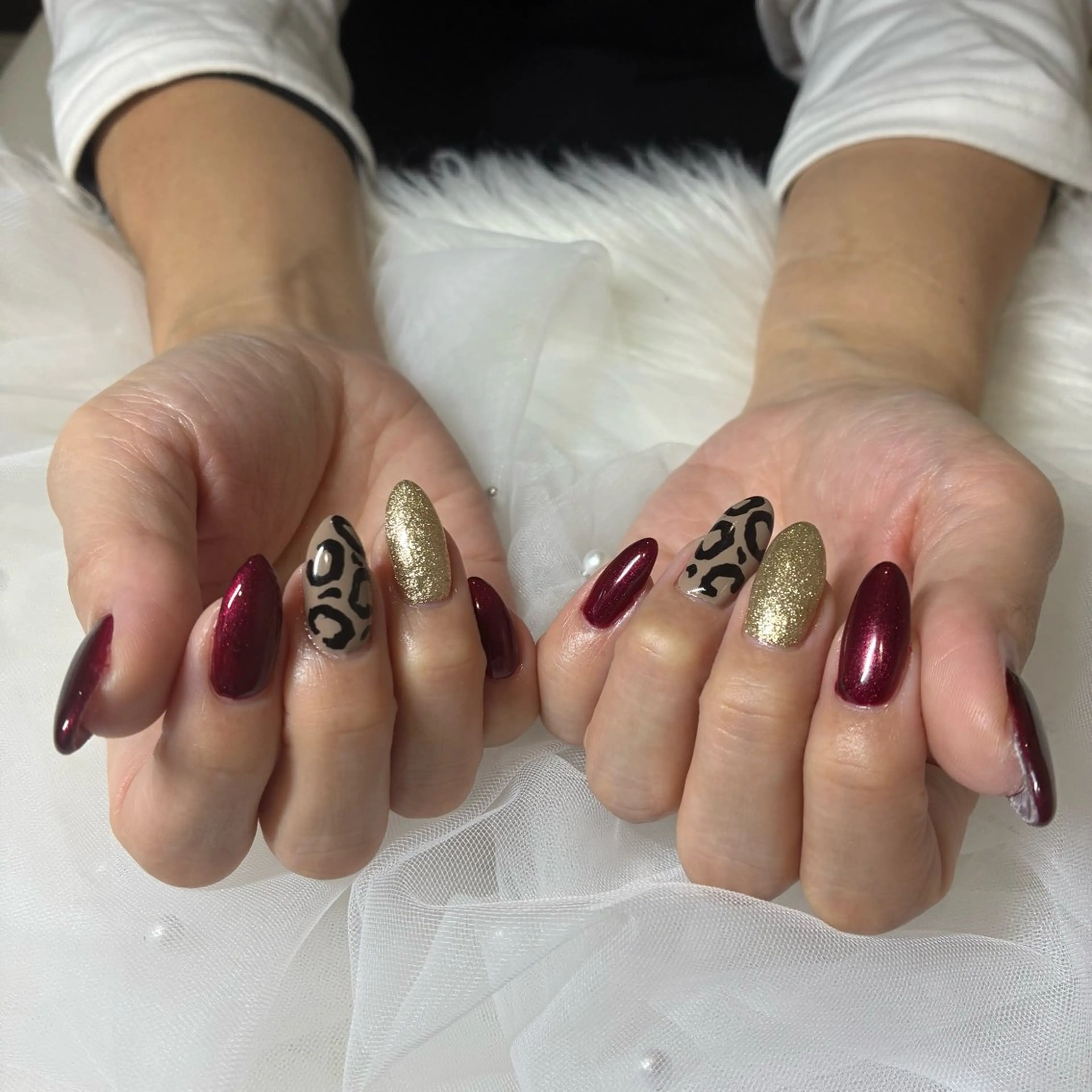 パーマ ハンドネイル 西浦 早稀のネイルデザイン