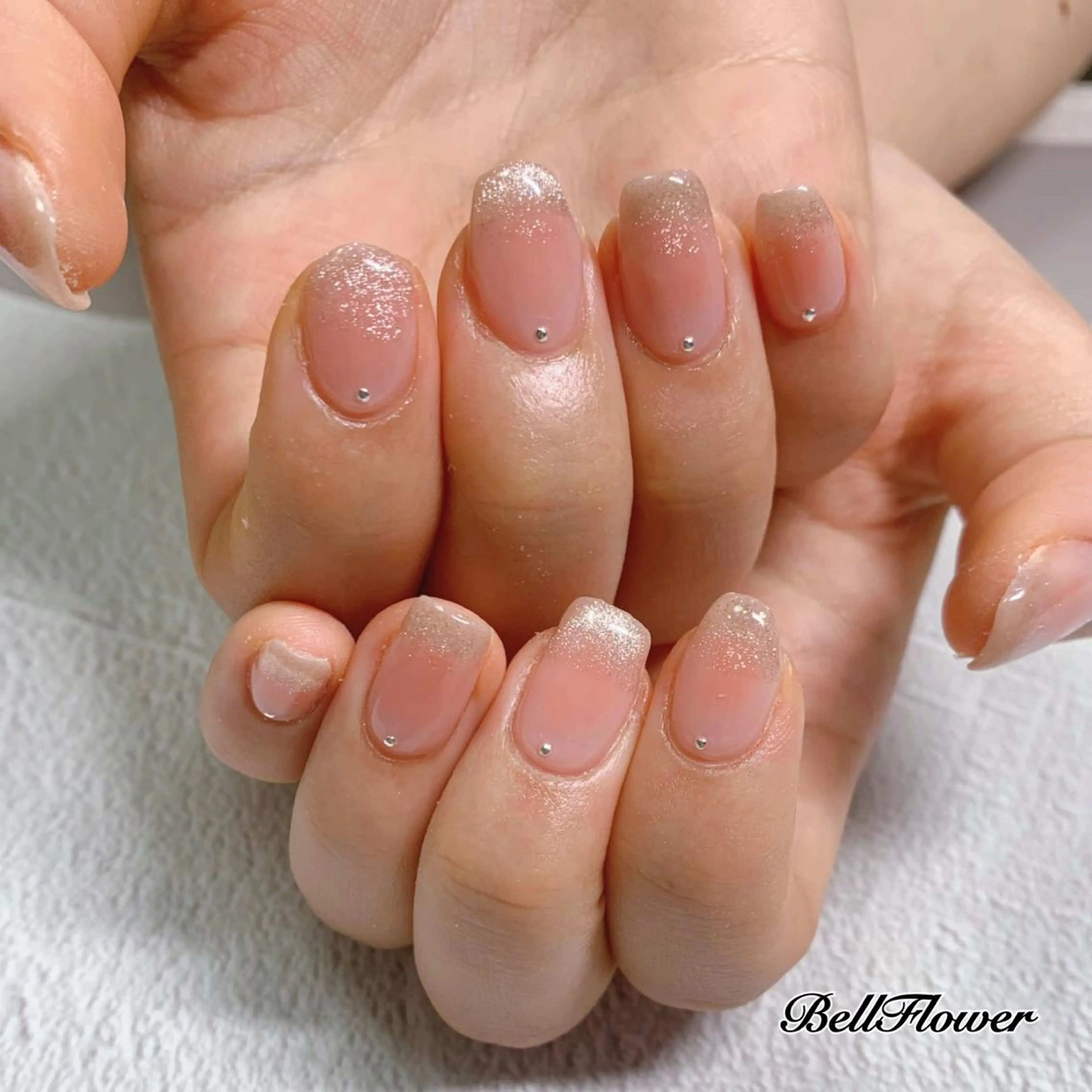 ネイル ハンドネイル Bell Flowerのネイルデザイン