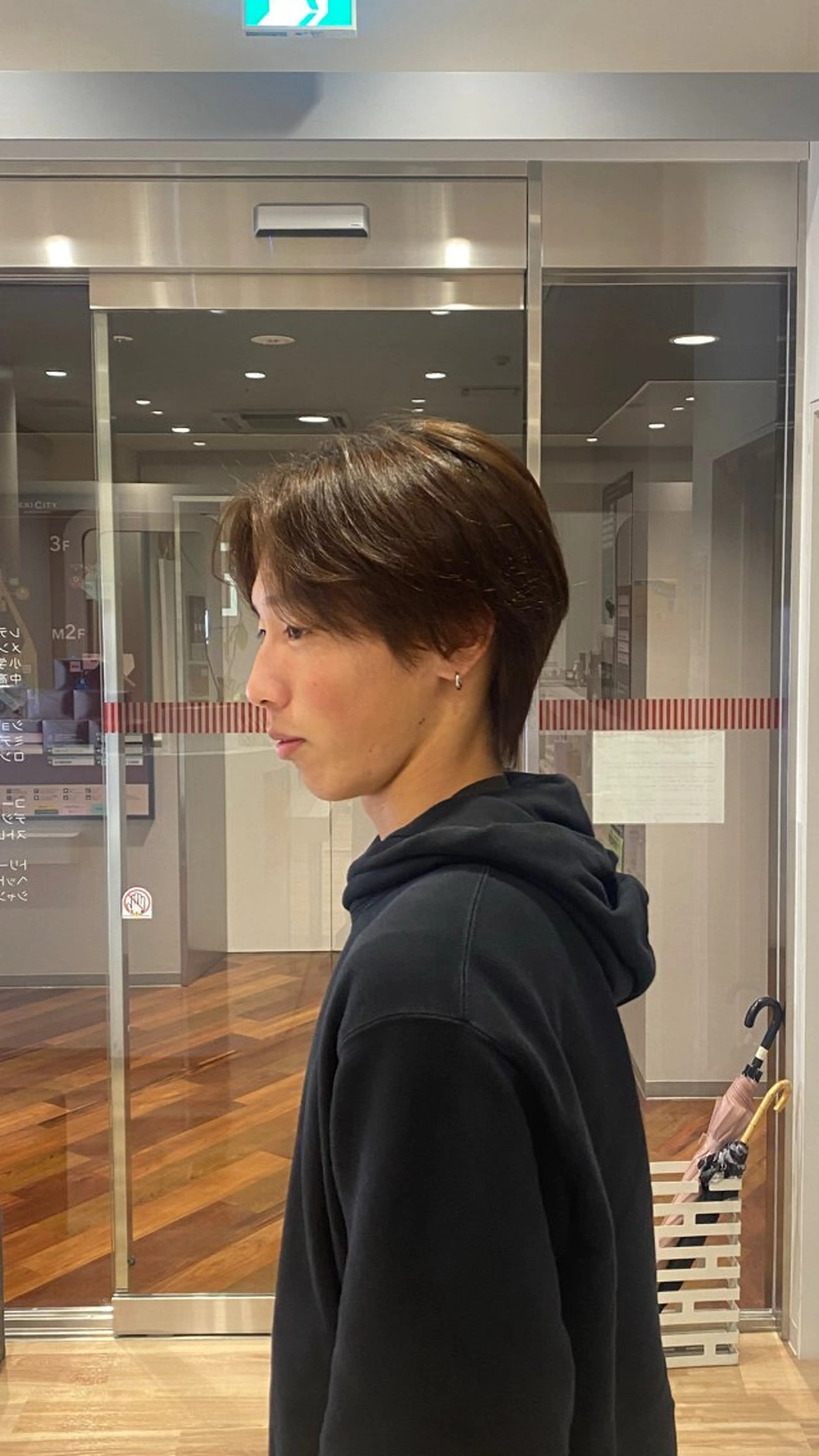 カラー パーマ メンズ 藤江 広人のヘアスタイル