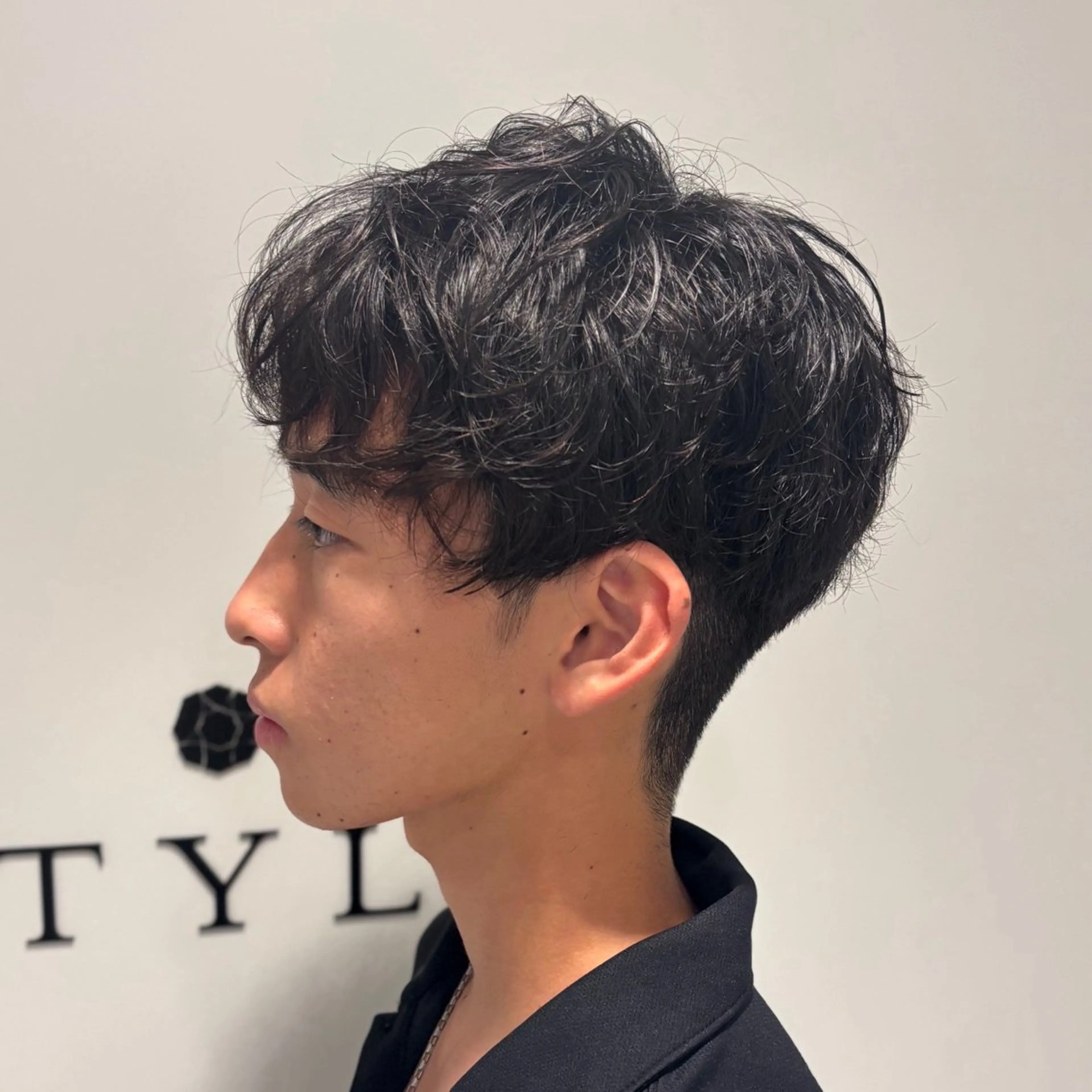 メンズ メンズパーマ カット 艶カラー/アレンジ 田上素直のヘアスタイル
