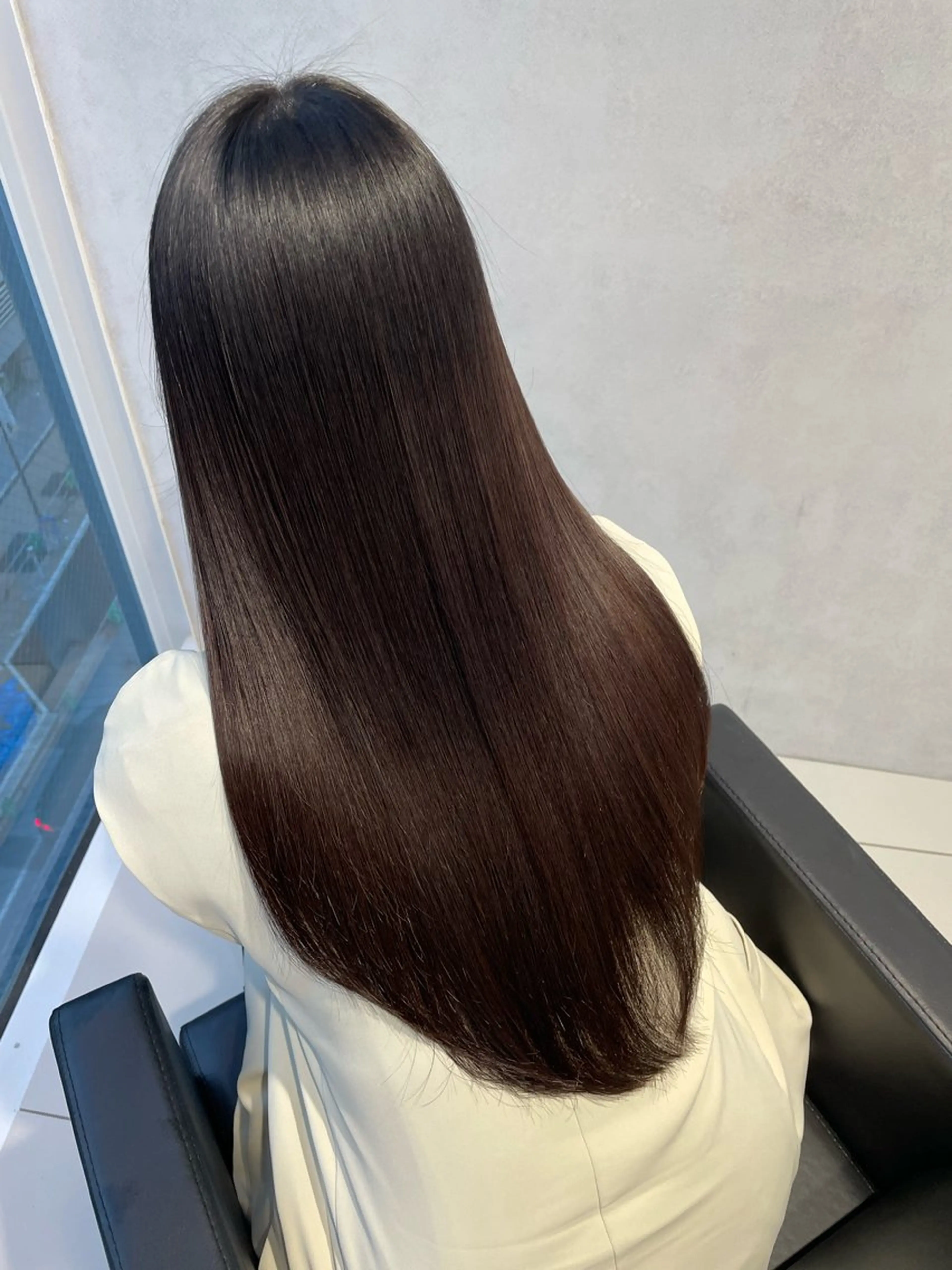 ロング カット 縮毛矯正 トリートメント ヘッドスパ ✨髪質改善✨美髪 矯正🫧小泉のヘアスタイル