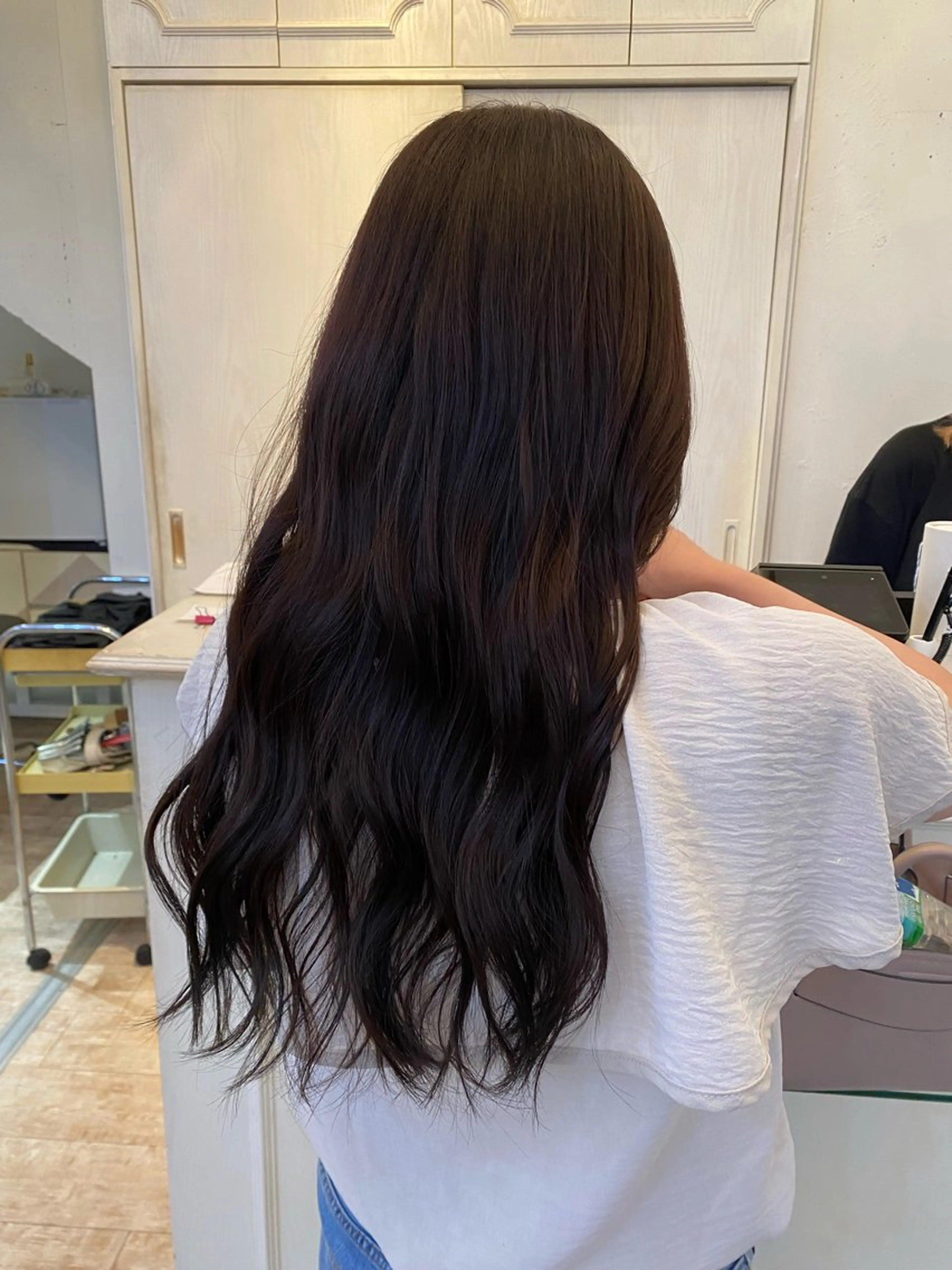 ロング カラー 27日レディース 自由が丘🌷マナミのヘアスタイル