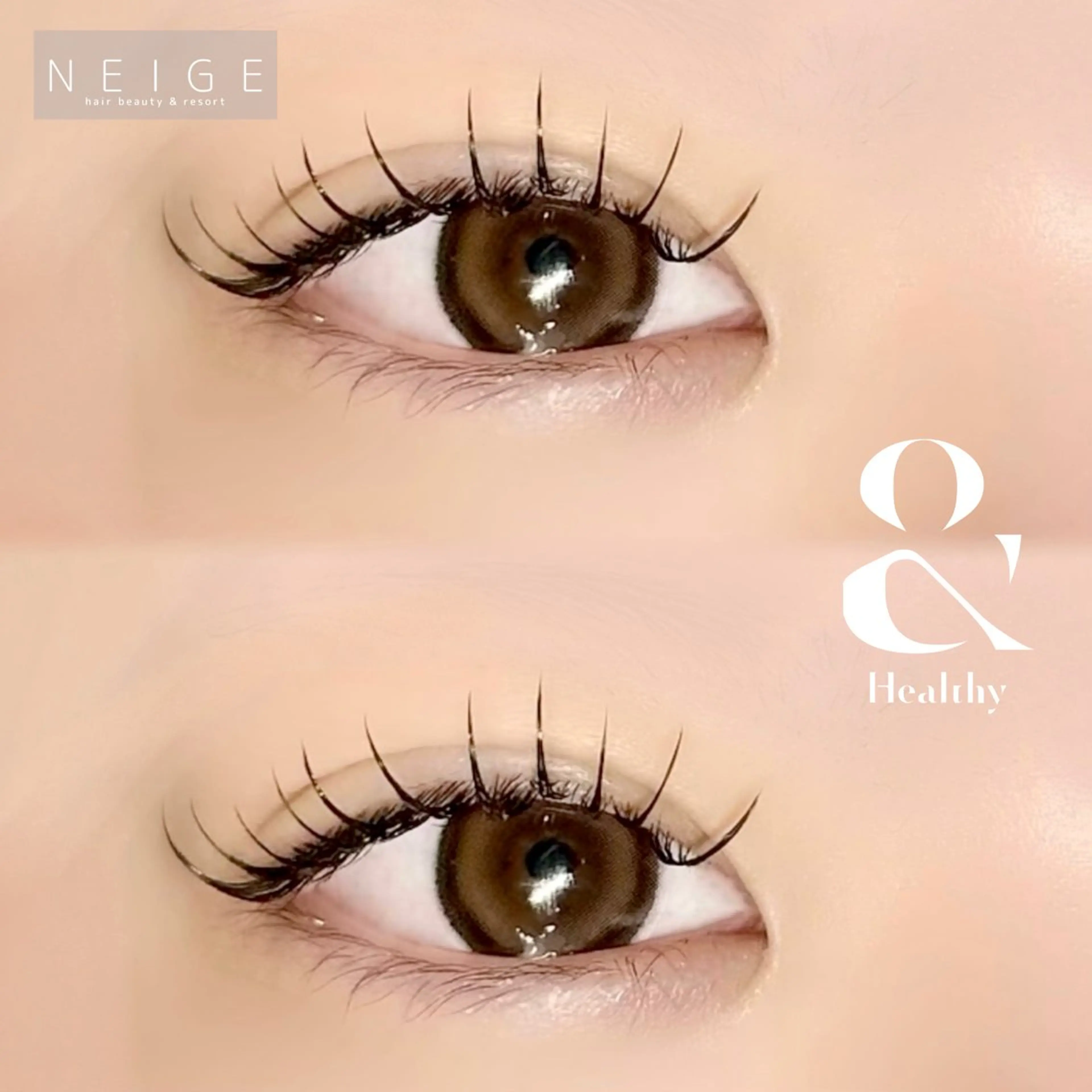 マツエク・マツパ NEIGE 栗田のマツエク・マツパデザイン