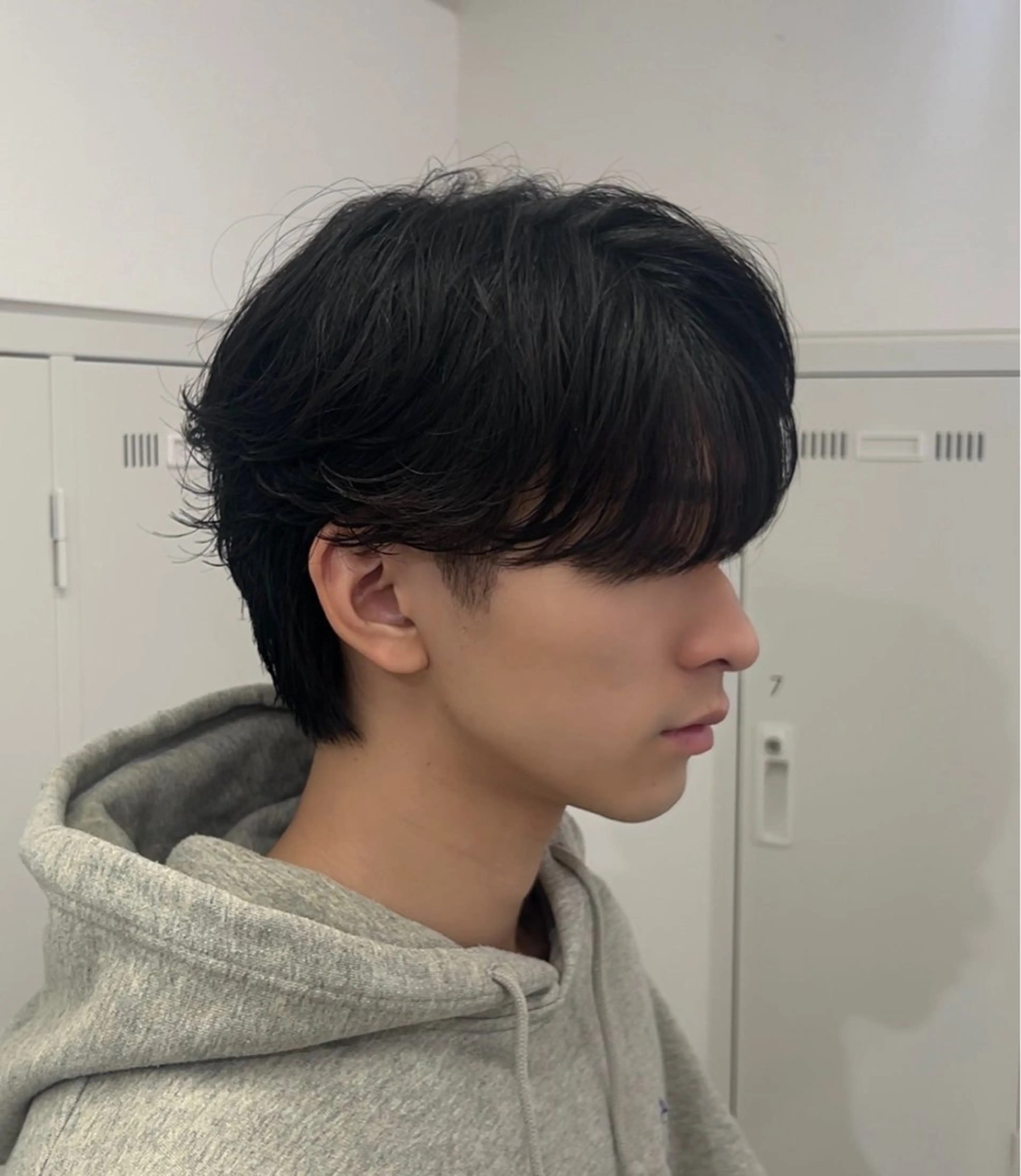 ミディアム パーマ メンズ カット パーマ ♠️メンズ特化／ 社 由樹♠️のヘアスタイル