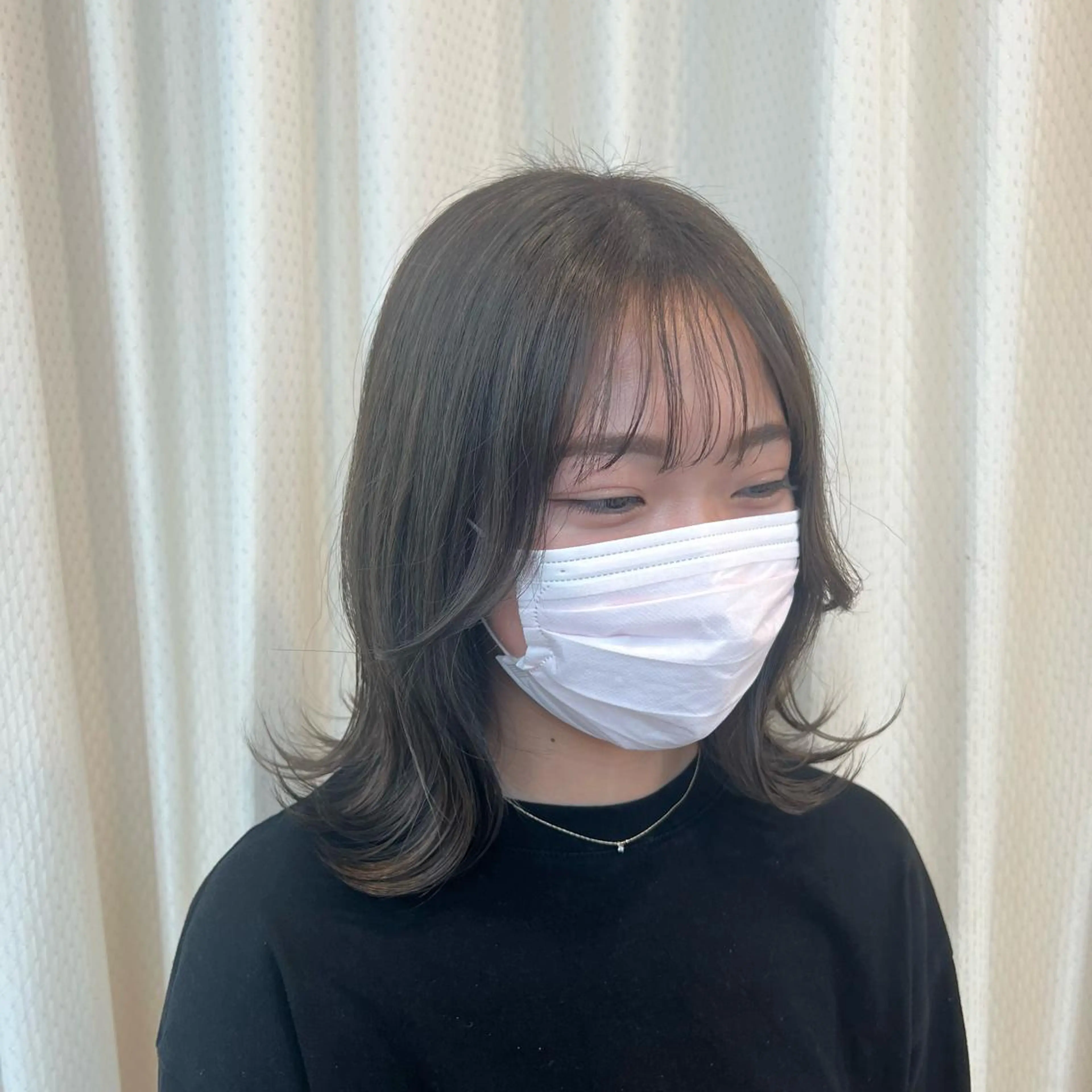 カラー キッズ ベージュカラー オリーブベージュ SALOWIN川崎WEST店所属・🌷川崎/アレンジ/ 暖色ボブ/コトネ🌷のヘアスタイル