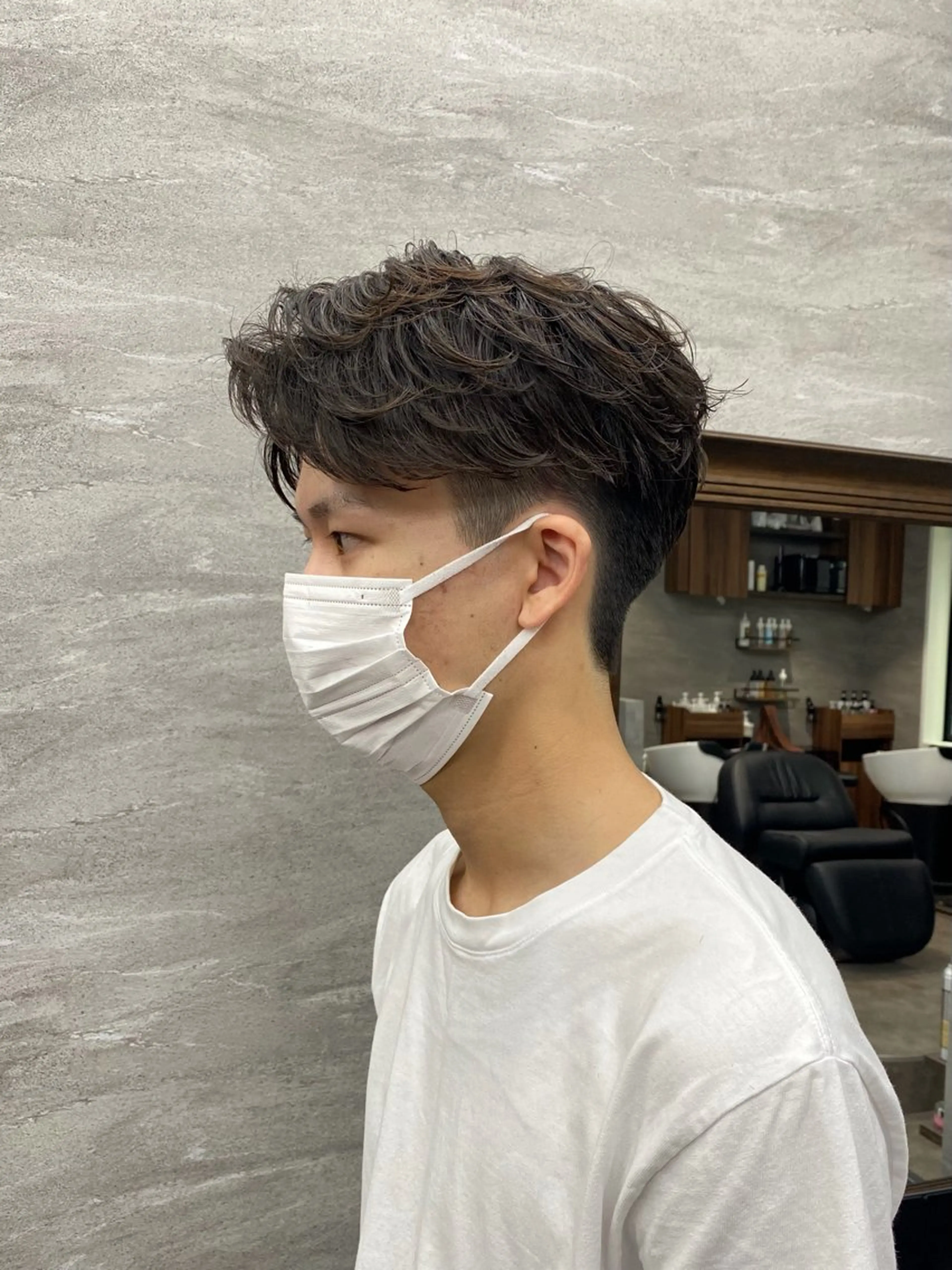 パーマ メンズ カット パーマ 🔷似合わせのプロ KUMA🔷のヘアスタイル