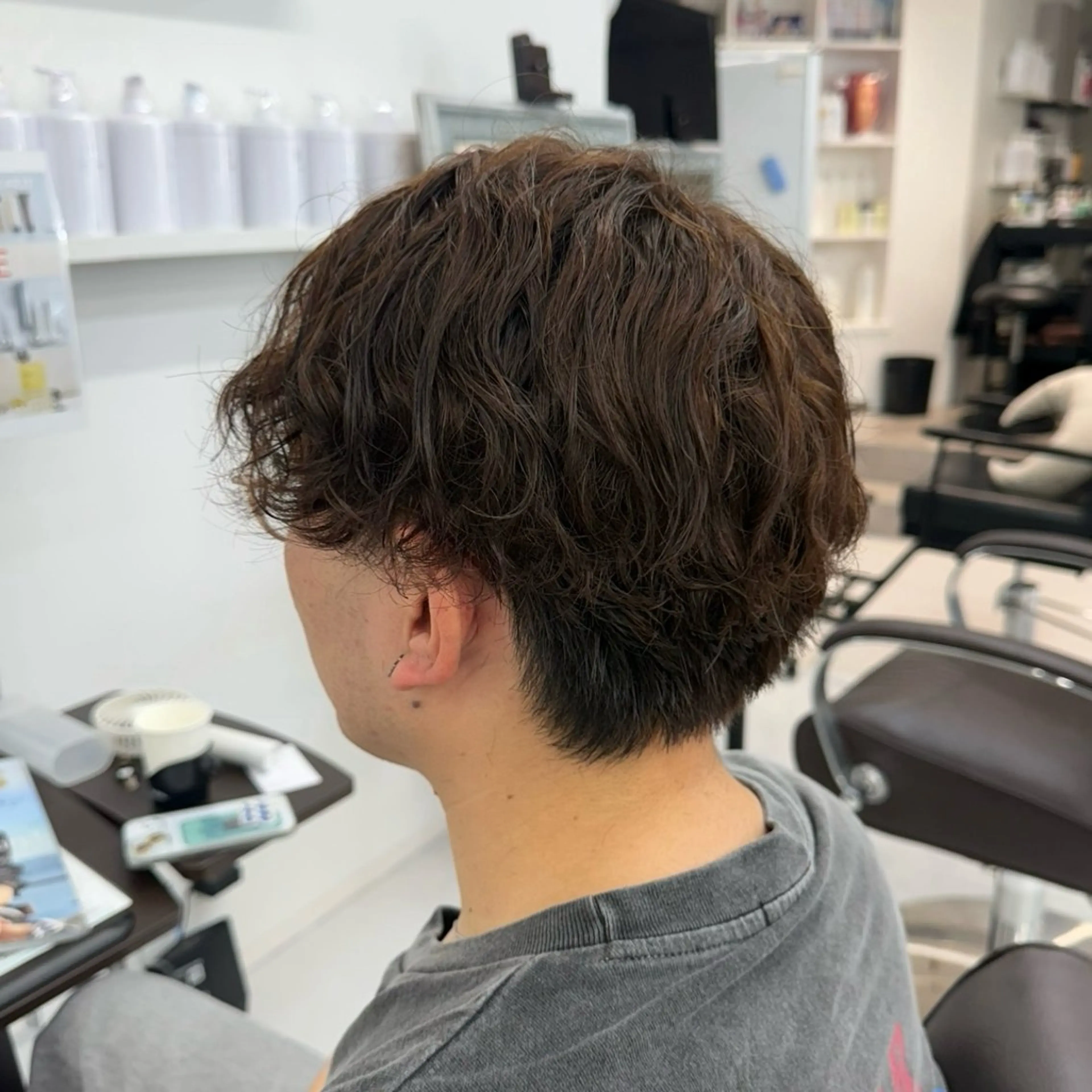 ご新規様🉐ミニモ価格‼️【メンズ】カット✂️ ➕ ワンカラー🌈 ➕ BAYKARTEトリートメント🪄︎︎✨️の写真
