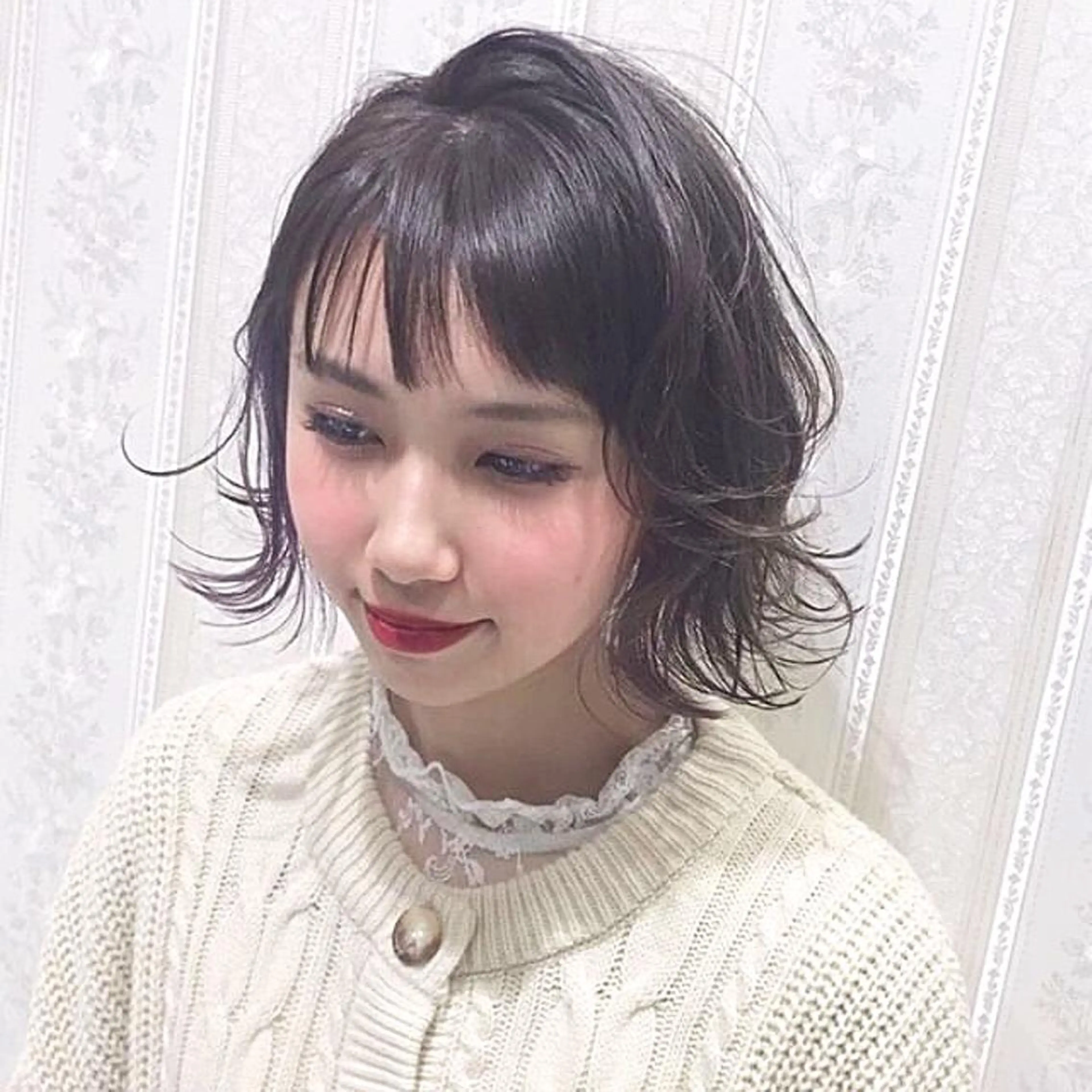 ショート カラー ユニコーンカラー ヘアカラー トリートメント 名畑 裕貴のヘアスタイル
