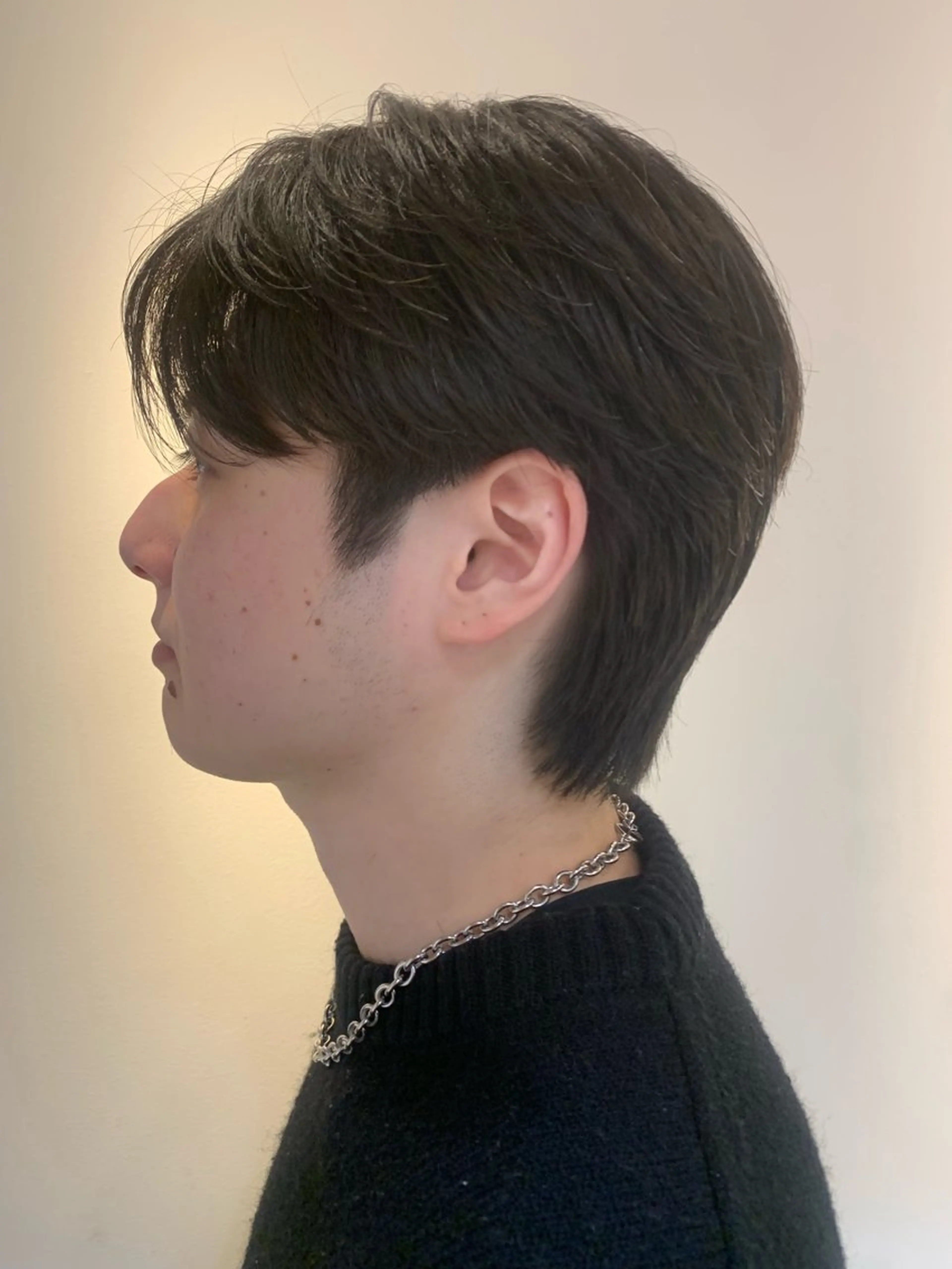 ショート メンズ センターパート カット スカイレビュー所属・Yu /マッシュ/ スパイキーショートのヘアスタイル
