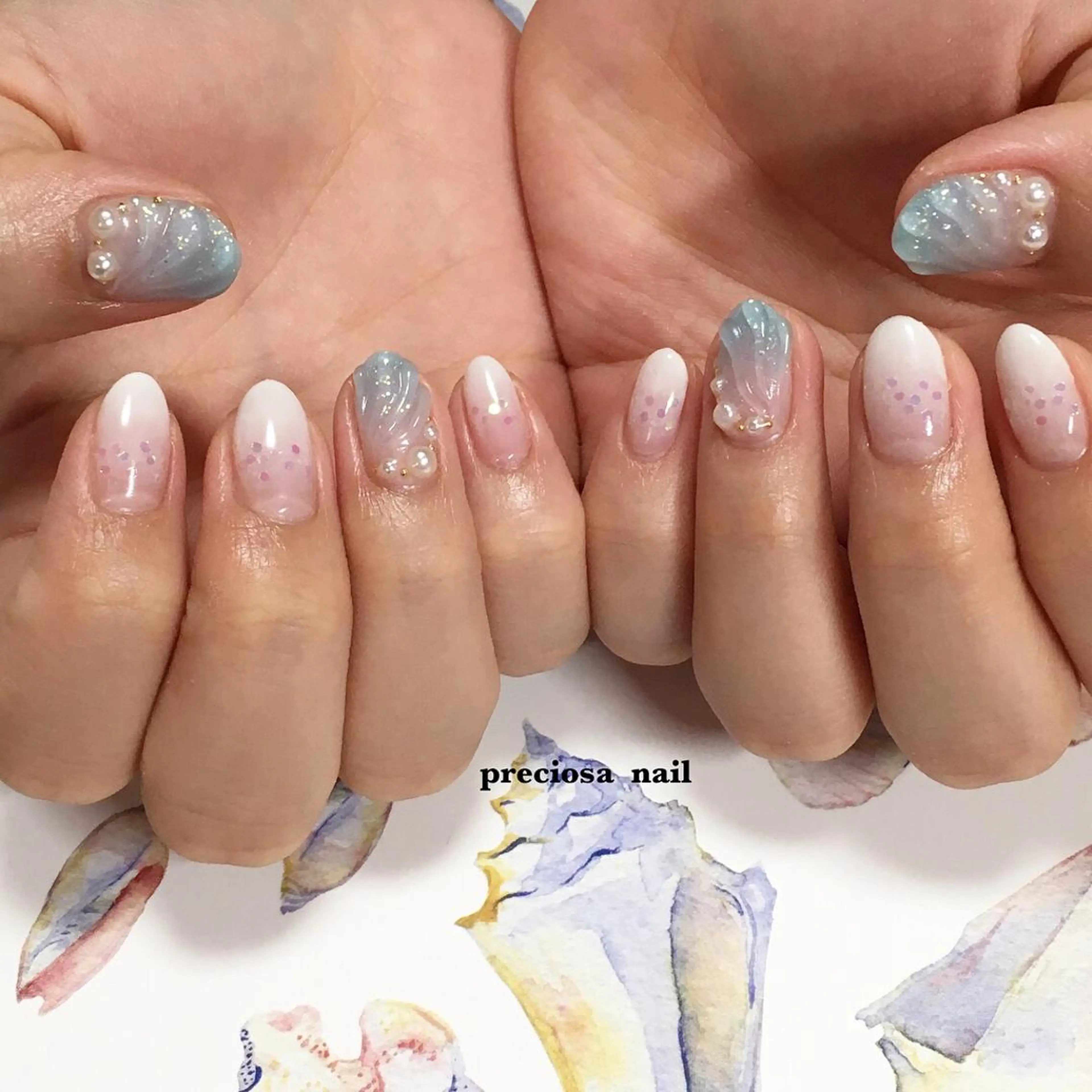 ネイル preciosa.nail所属・久場 晴美のネイルデザイン