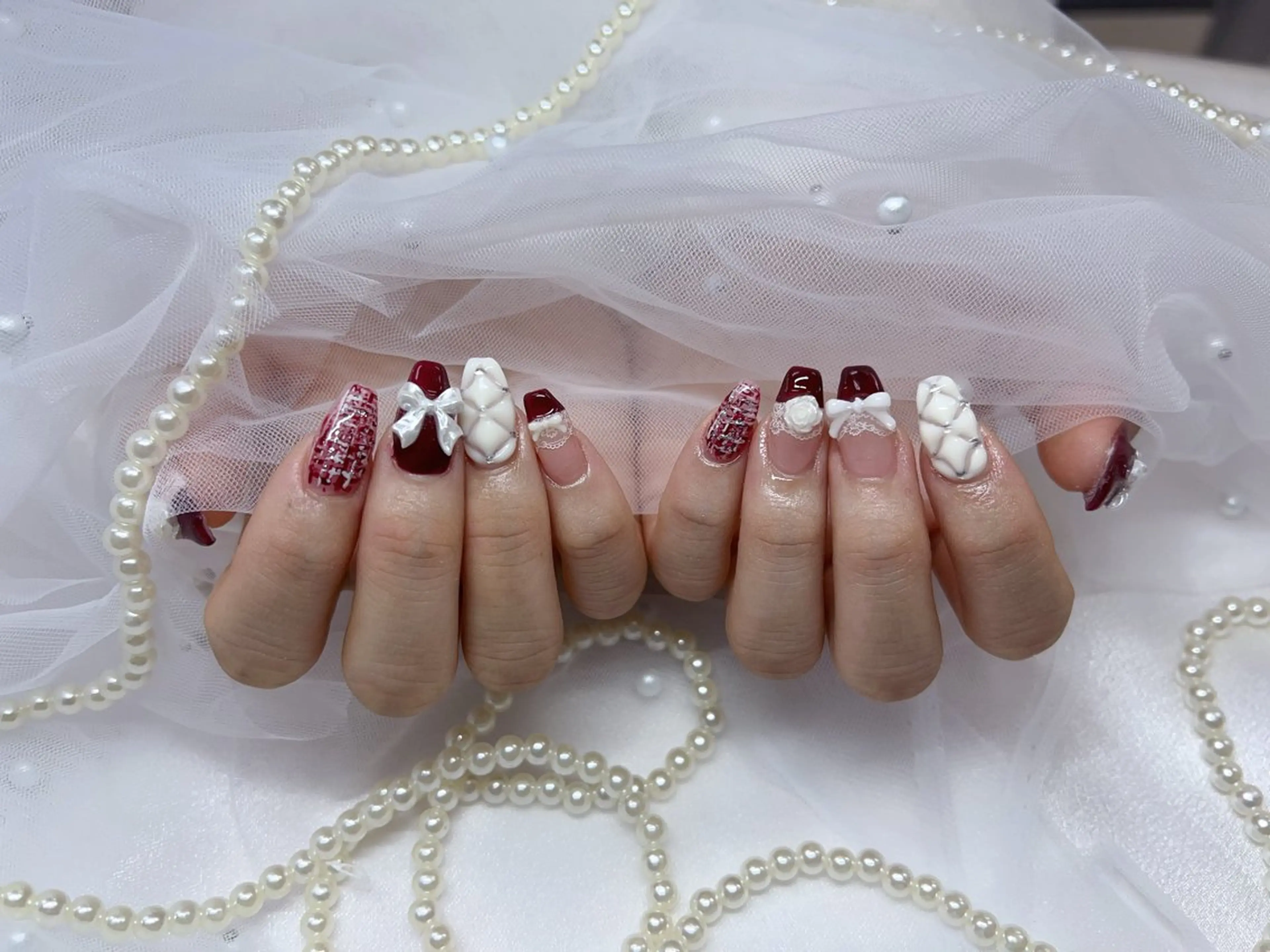 ネイル ハンドネイル ハンドケア 💜MIYA nail川崎店のネイルデザイン