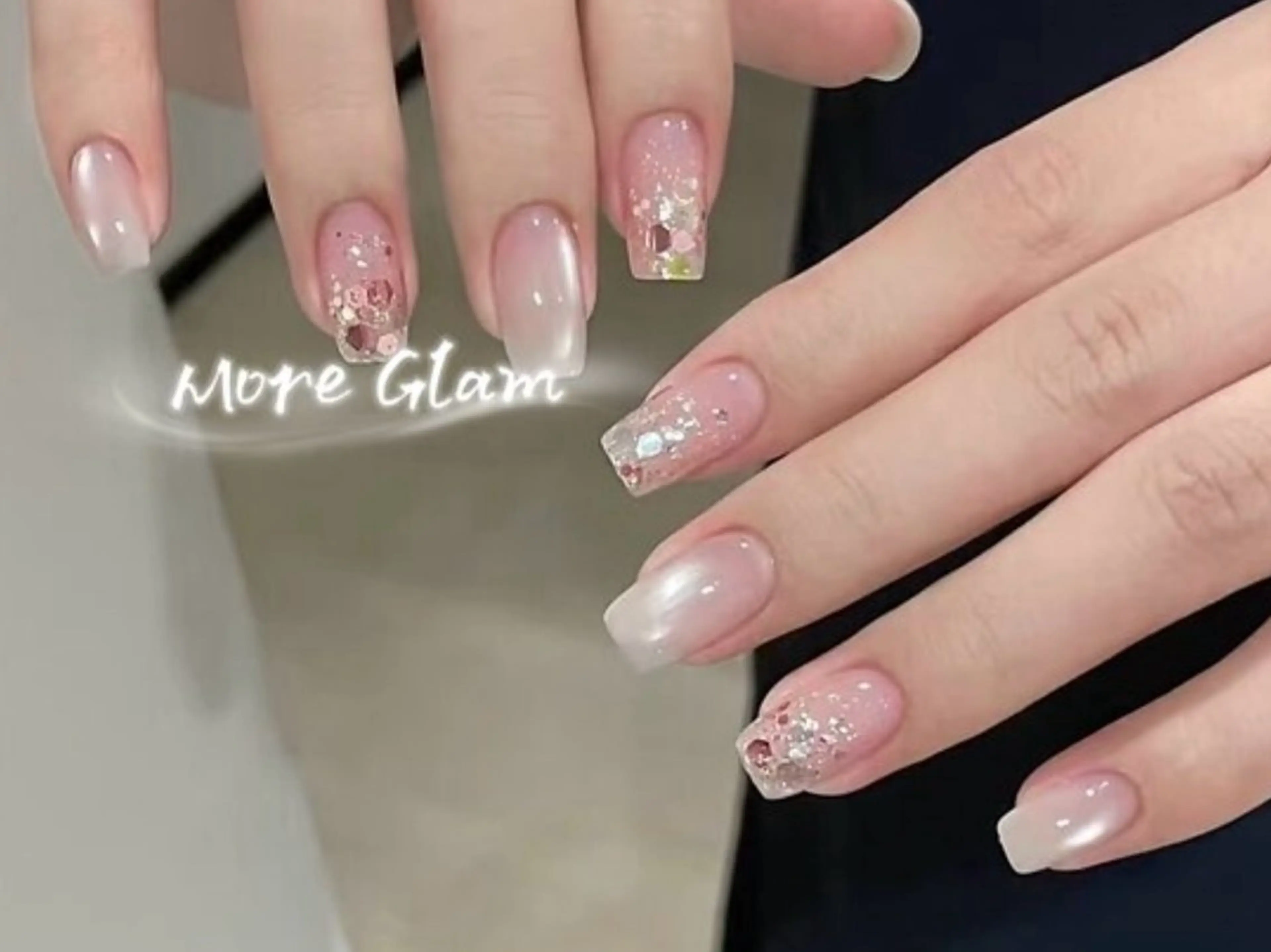 ショート more glam 原宿店のネイルデザイン