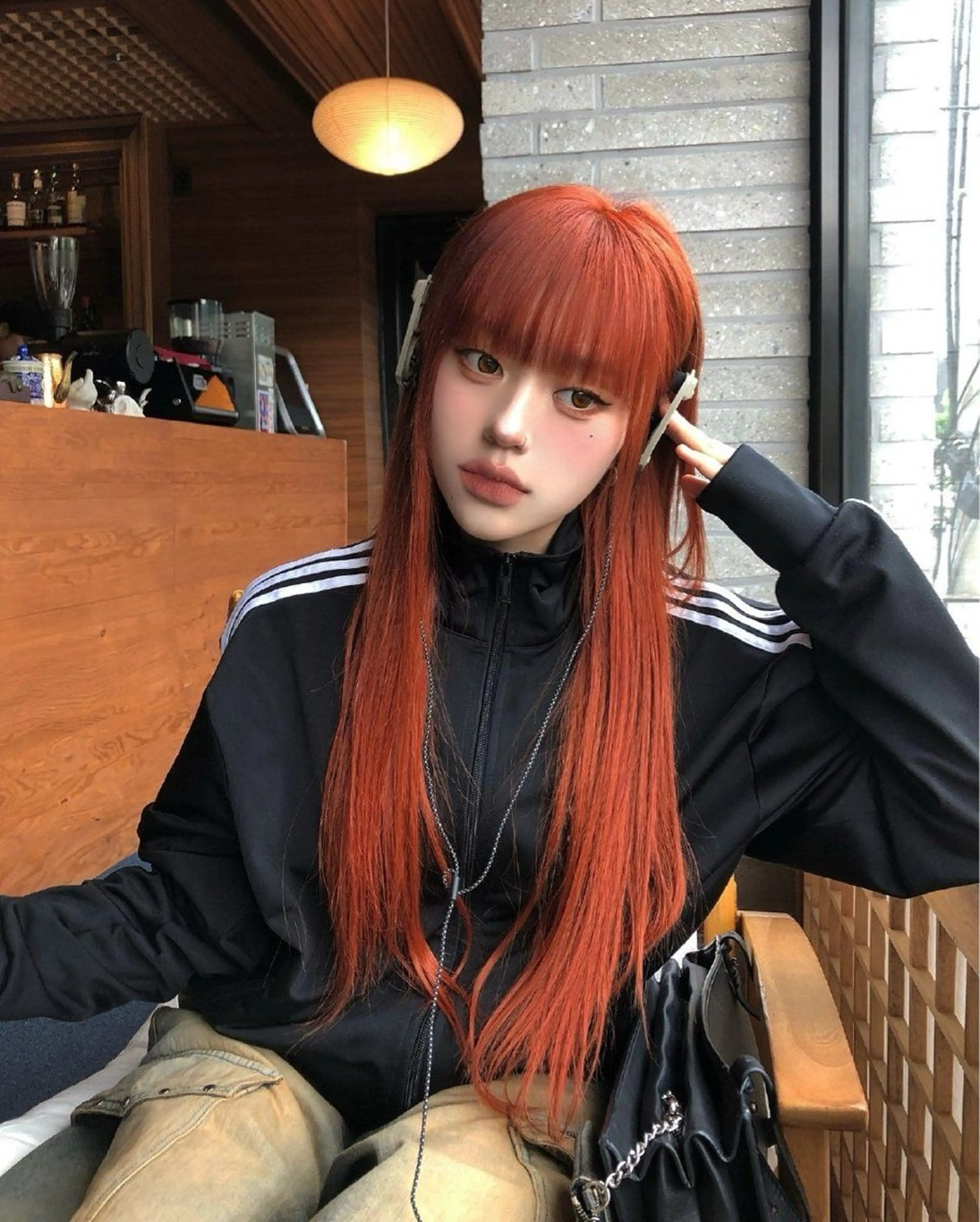 ミディアム カット 高村 怜のヘアスタイル