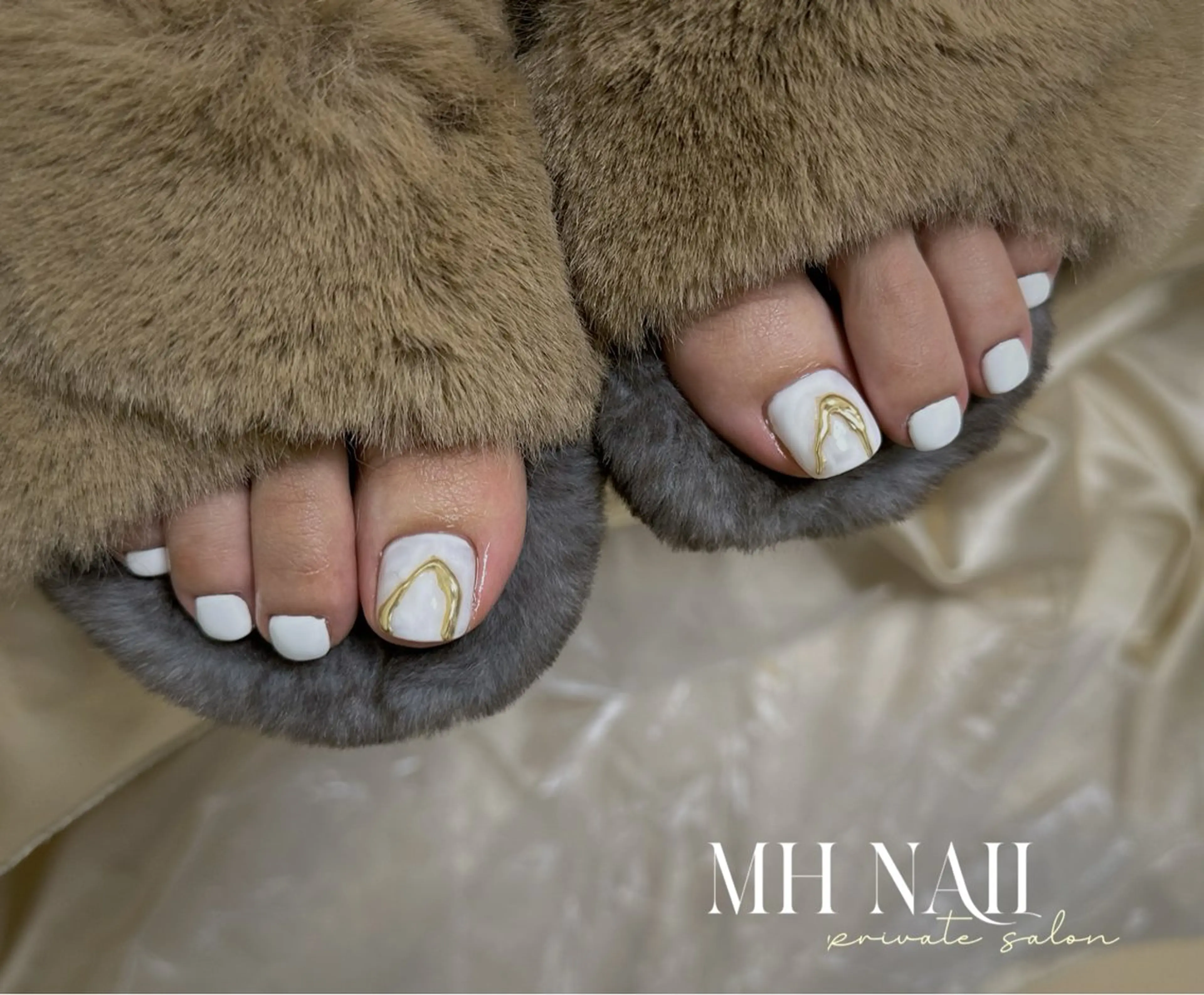 ネイル フットネイル MH Nailのネイルデザイン