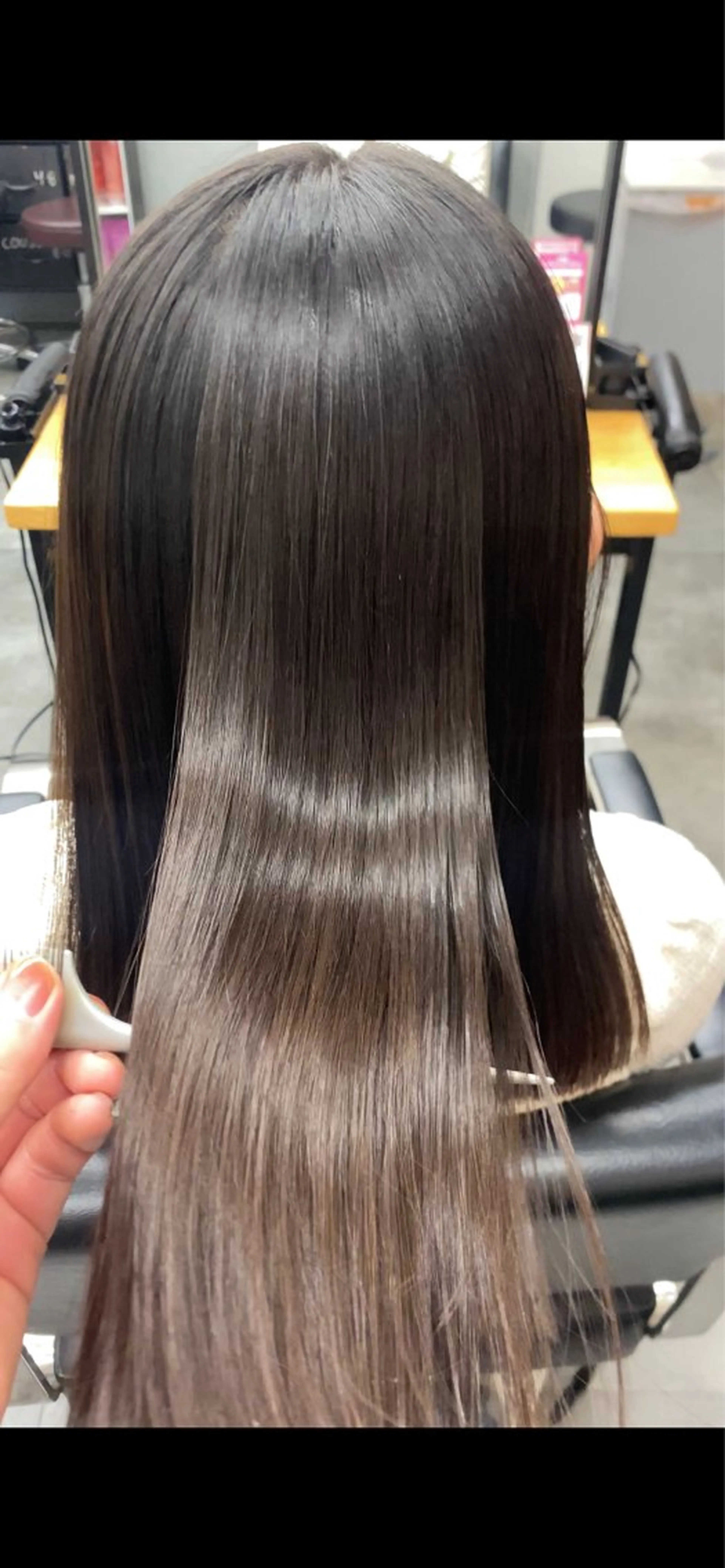 ロング 髪質改善 縮毛矯正 カット ヘアカラー トリートメント 👑森田/髪質改善/ メンズ/エリア最安値のヘアスタイル
