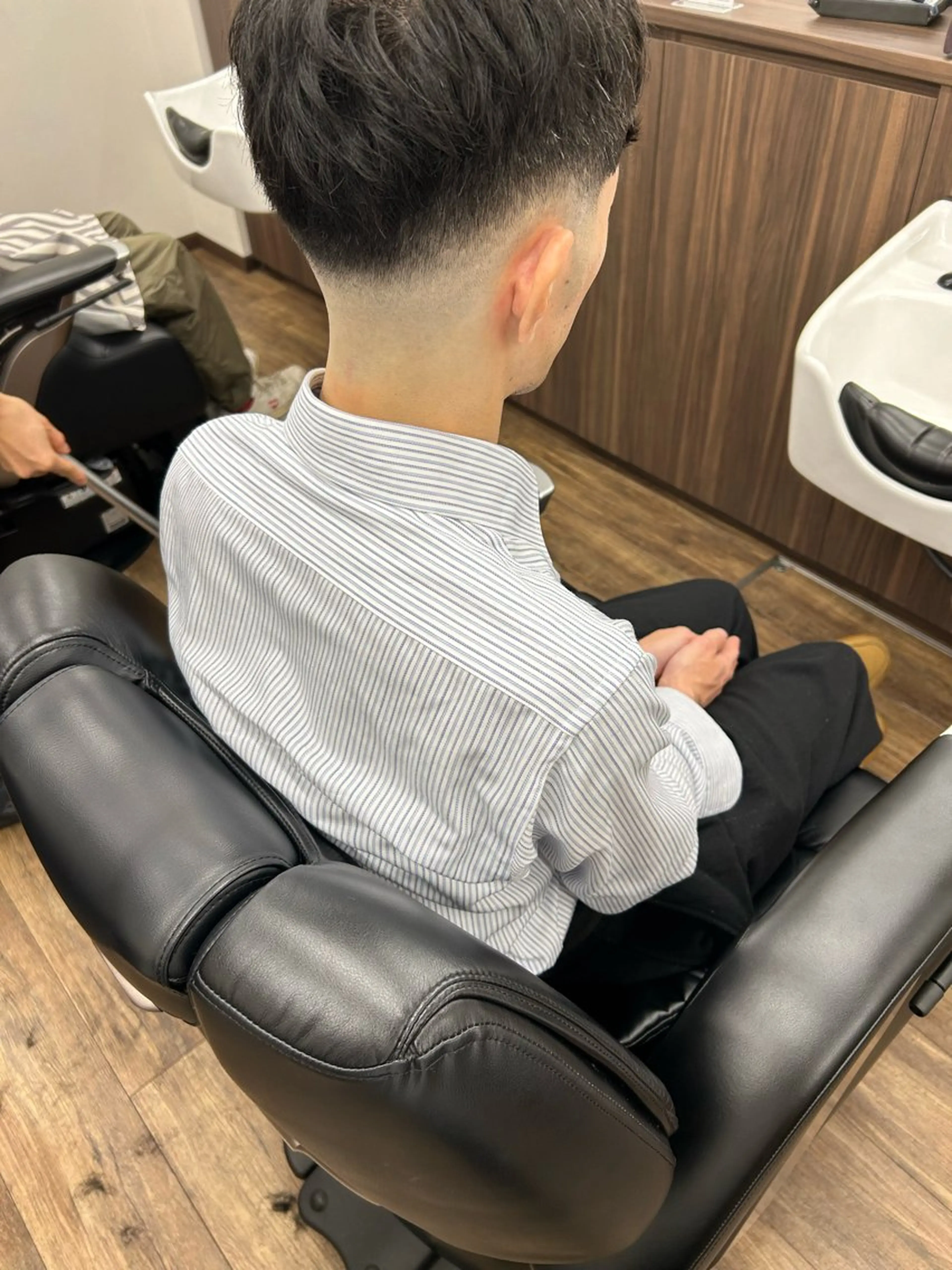 ショート メンズ DAN BRISE BARBER所属・馬上 拓海のヘアスタイル