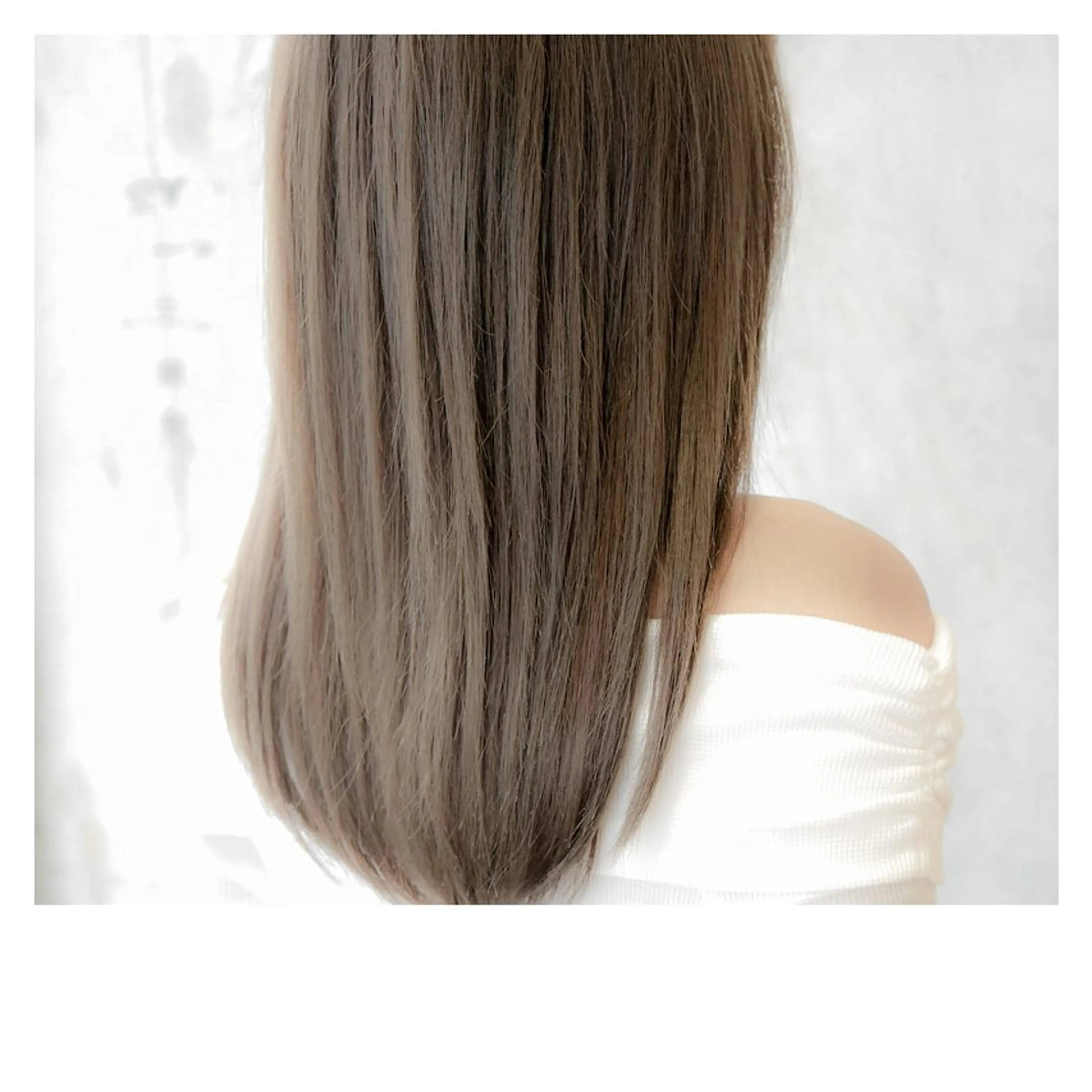 ロング カラー アッシュ カット ヘアカラー トリートメント clan五反田所属・髪質改善、縮毛矯正 店長浅野太郎のヘアスタイル