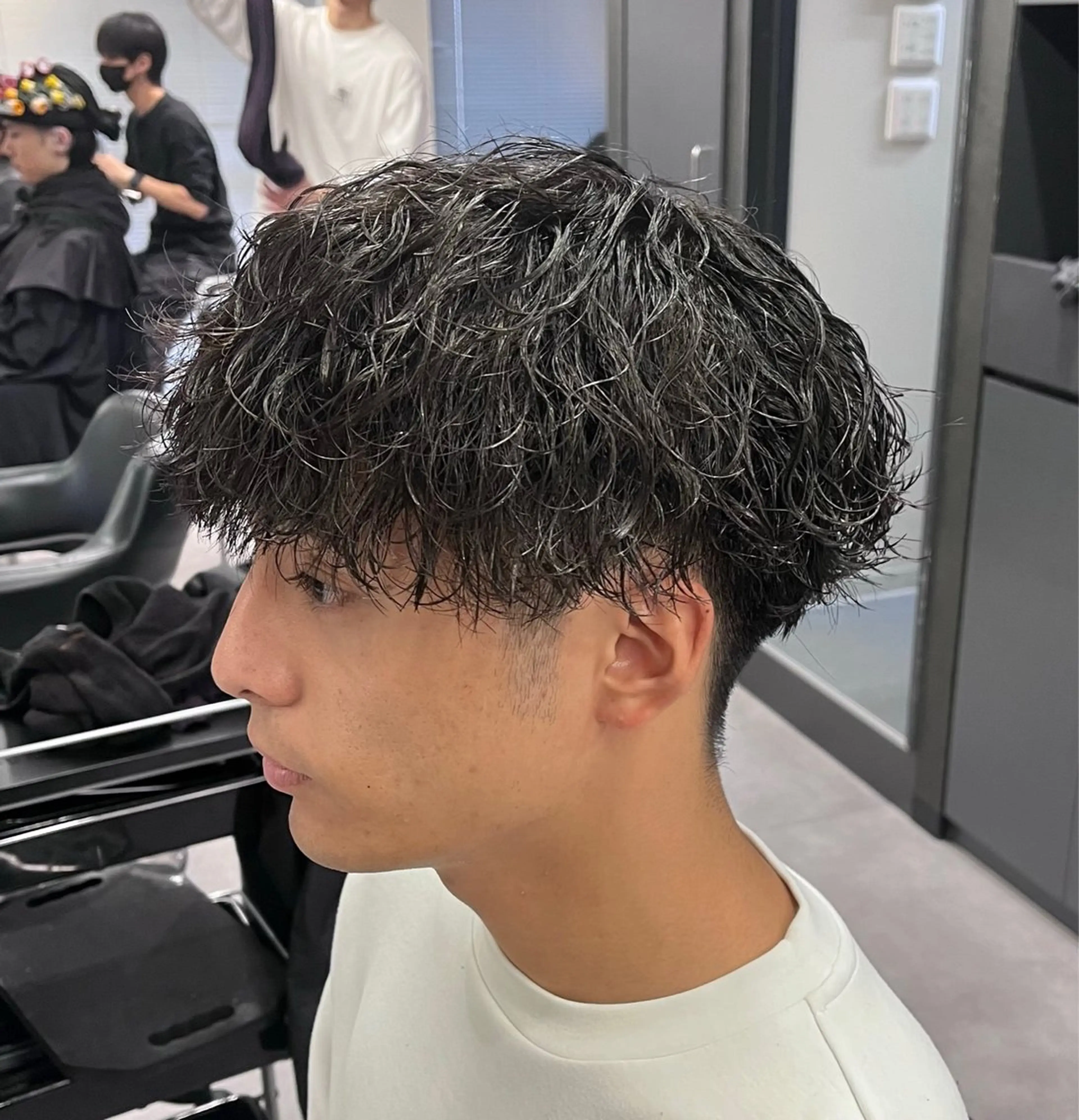 パーマ メンズ カット パーマ ❤️‍🩹縮毛矯正 /メンズ/そらのヘアスタイル