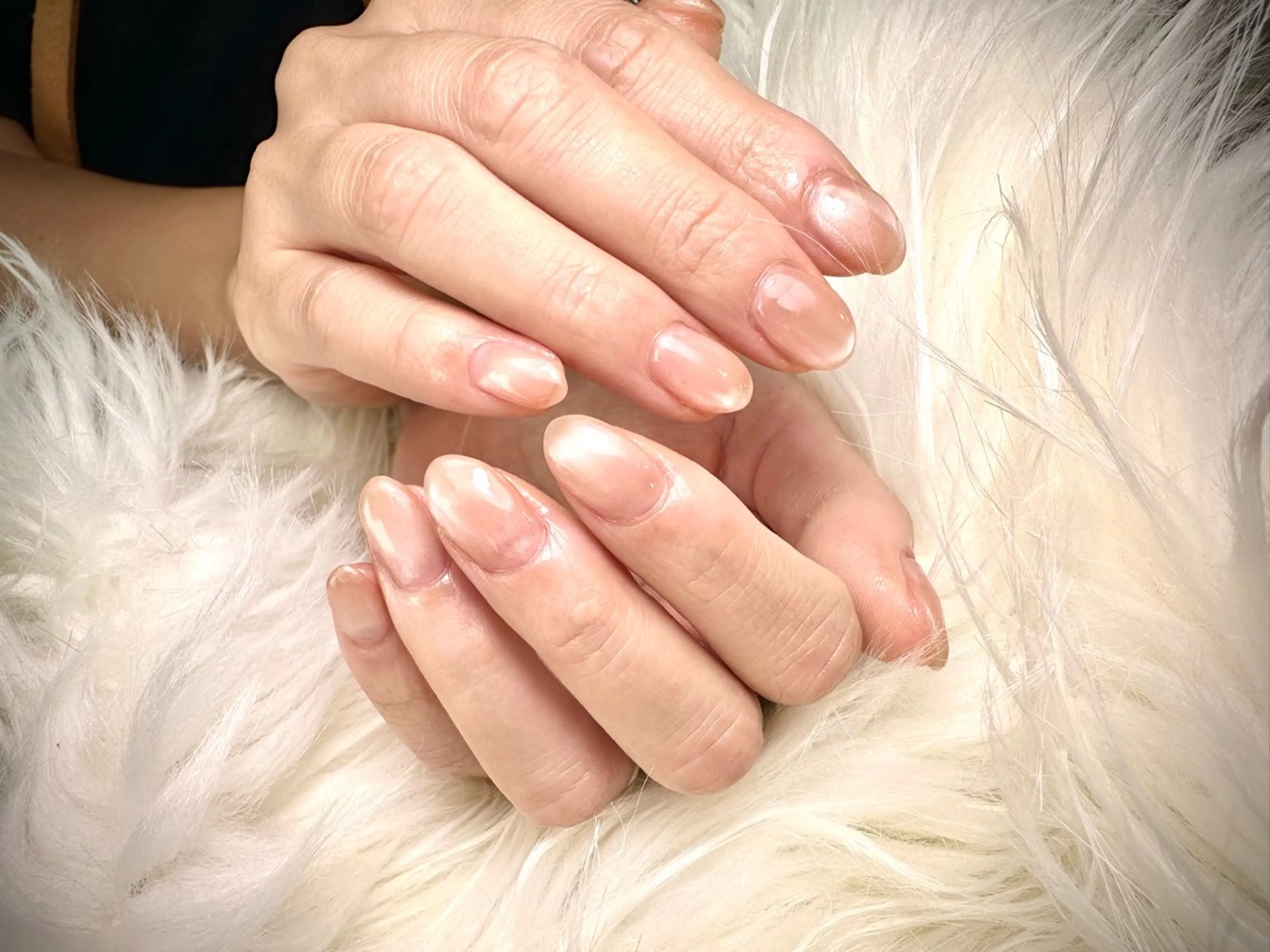 ネイル La vie mi nailニュアンスのネイルデザイン