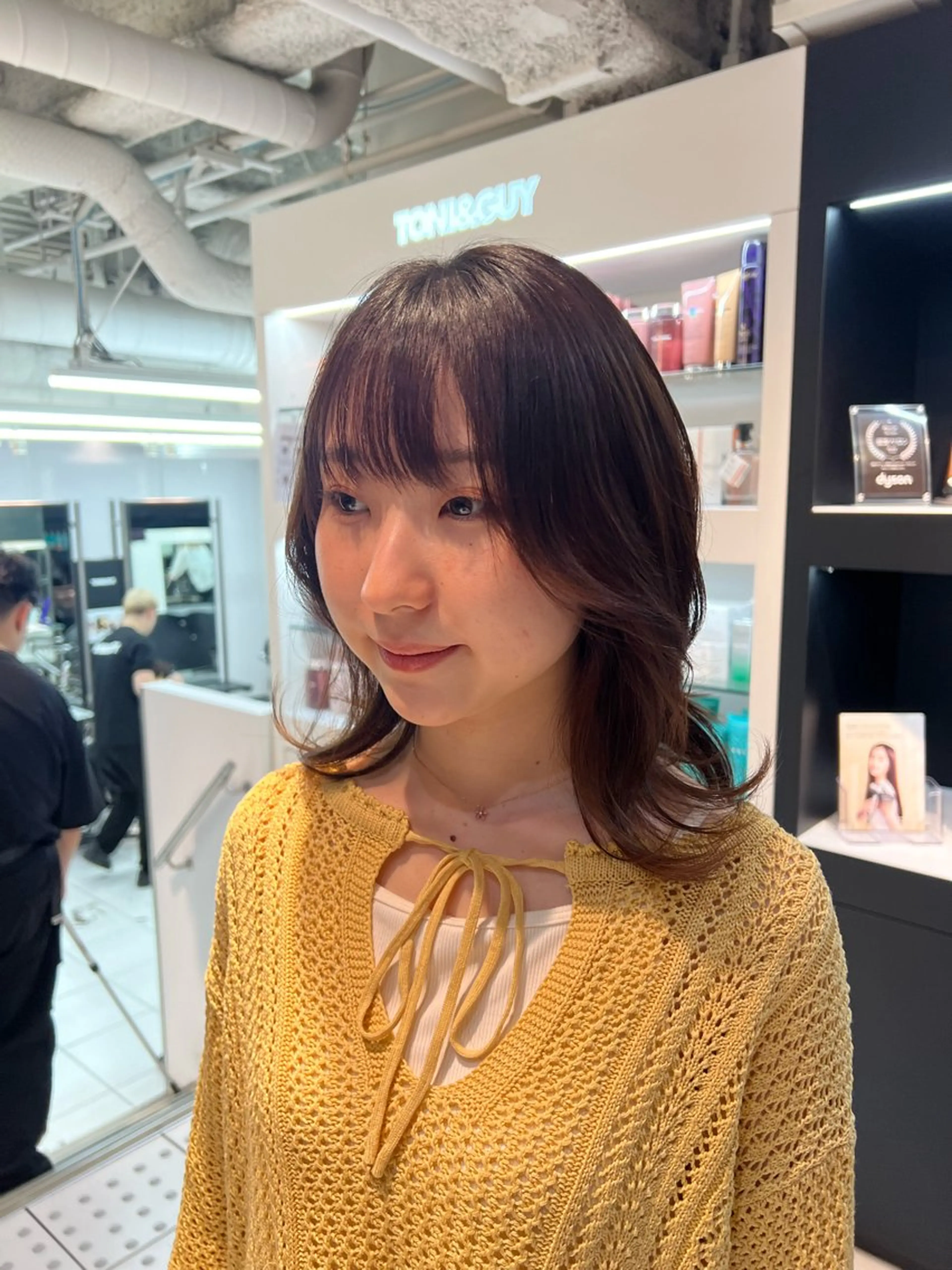 ミディアム ハッタ ミクのヘアスタイル