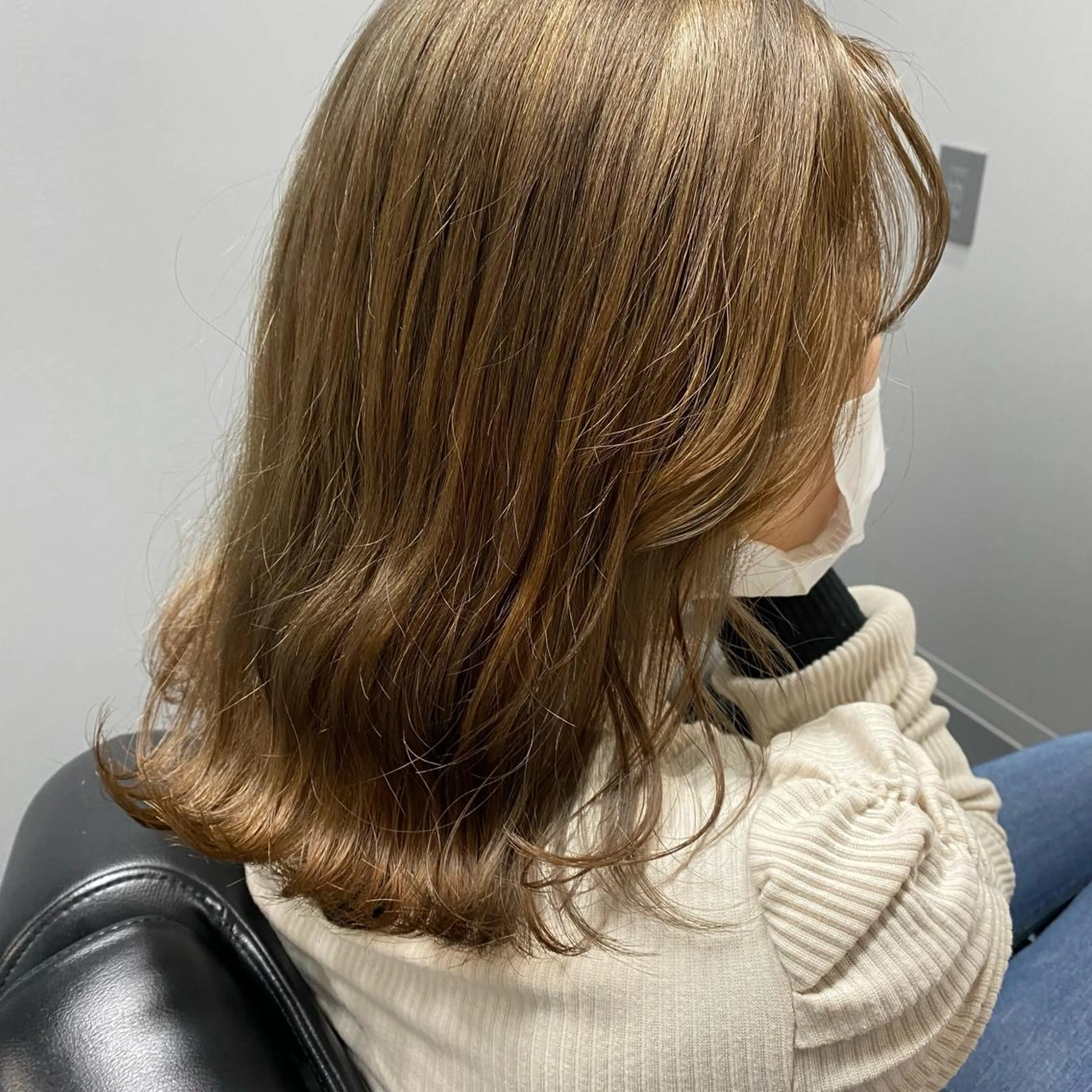 カラー きよはらちさき🍑 柔らかカラー🌱🫧のヘアスタイル