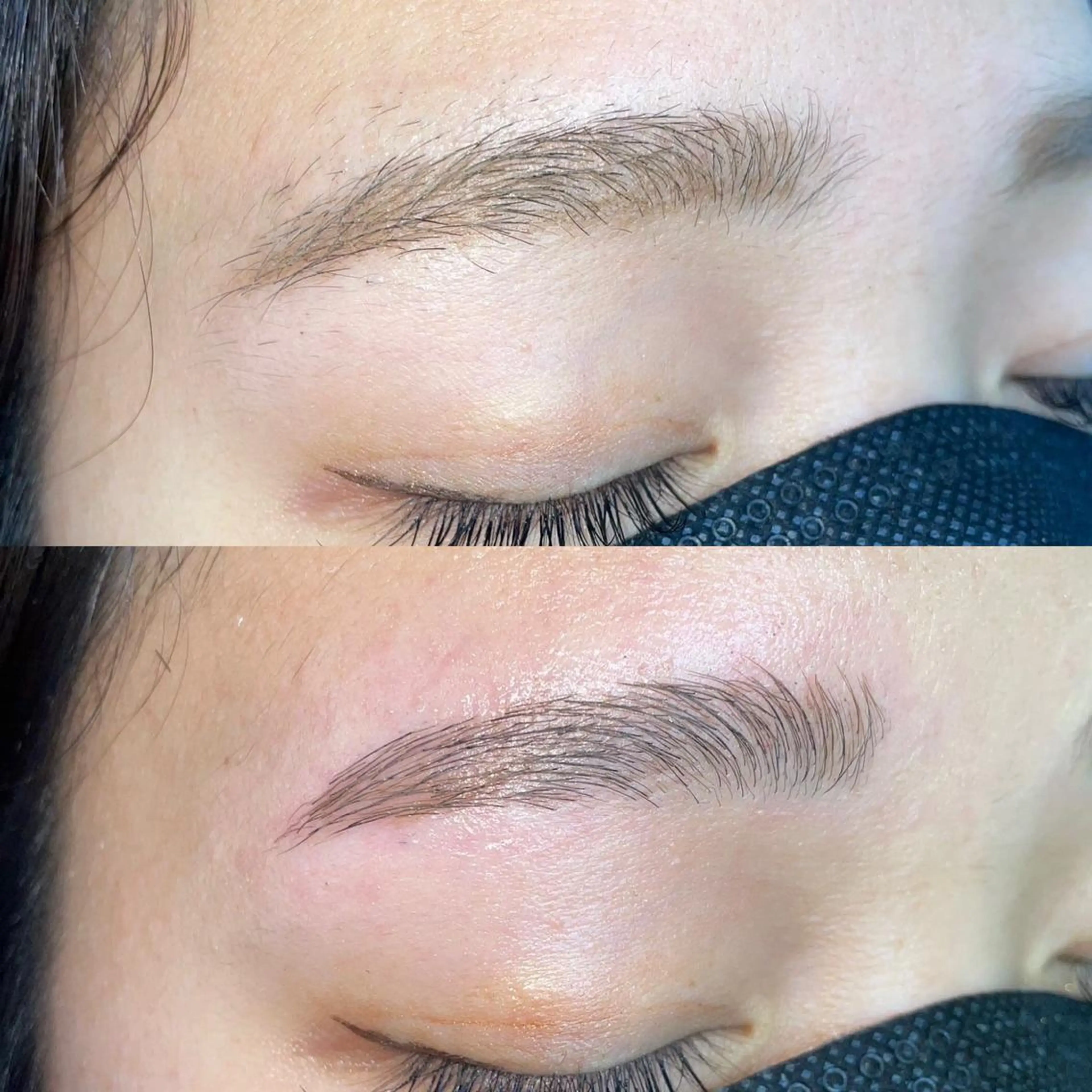 アイブロウ ハリウッドブロウリフト eyelist mikiのマツエク・マツパデザイン