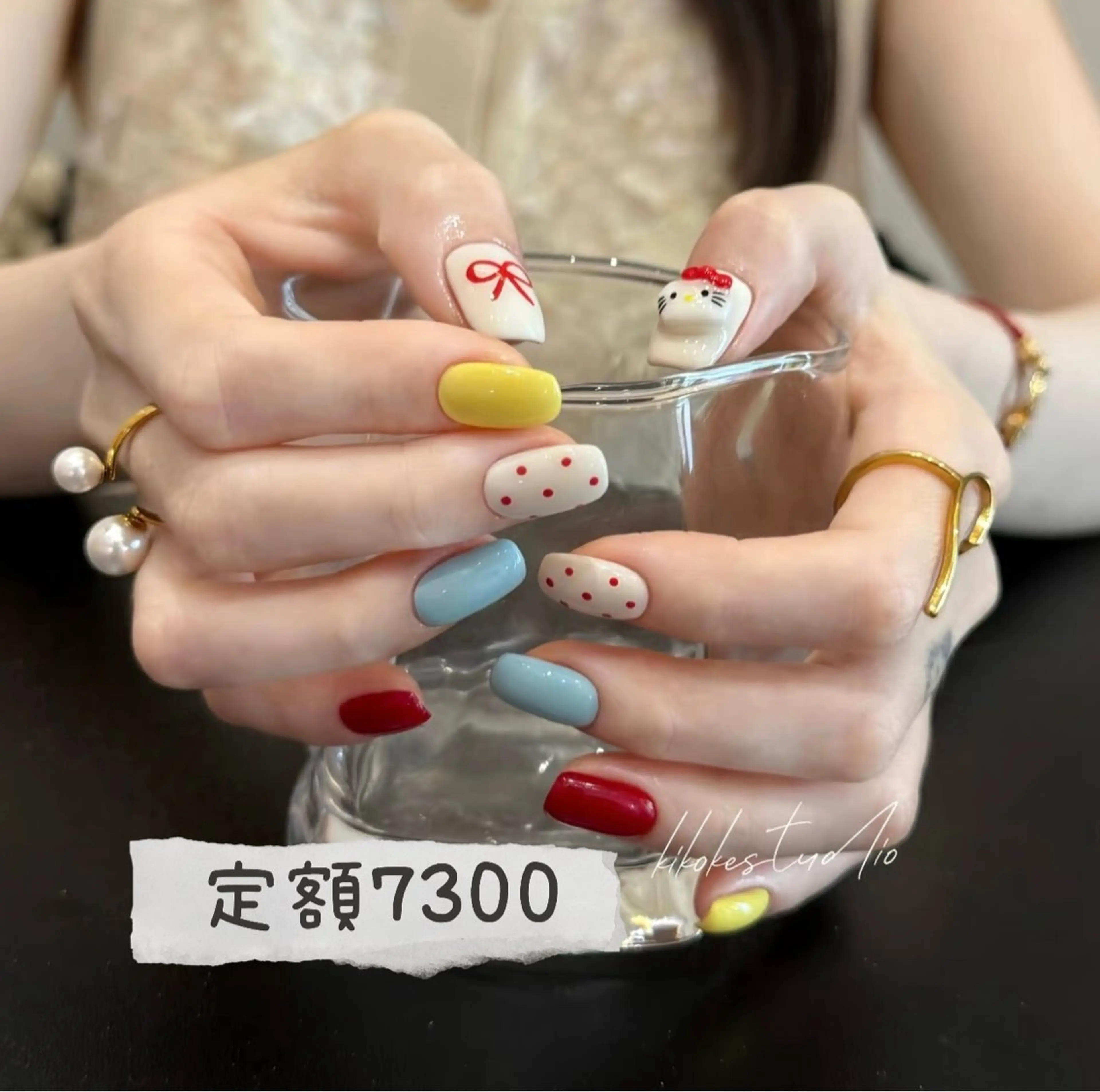ネイル チークネイル 長さ出し フラッシュネイル フットネイル フレンチネイル ハンドネイル Niko nailサロンのネイルデザイン