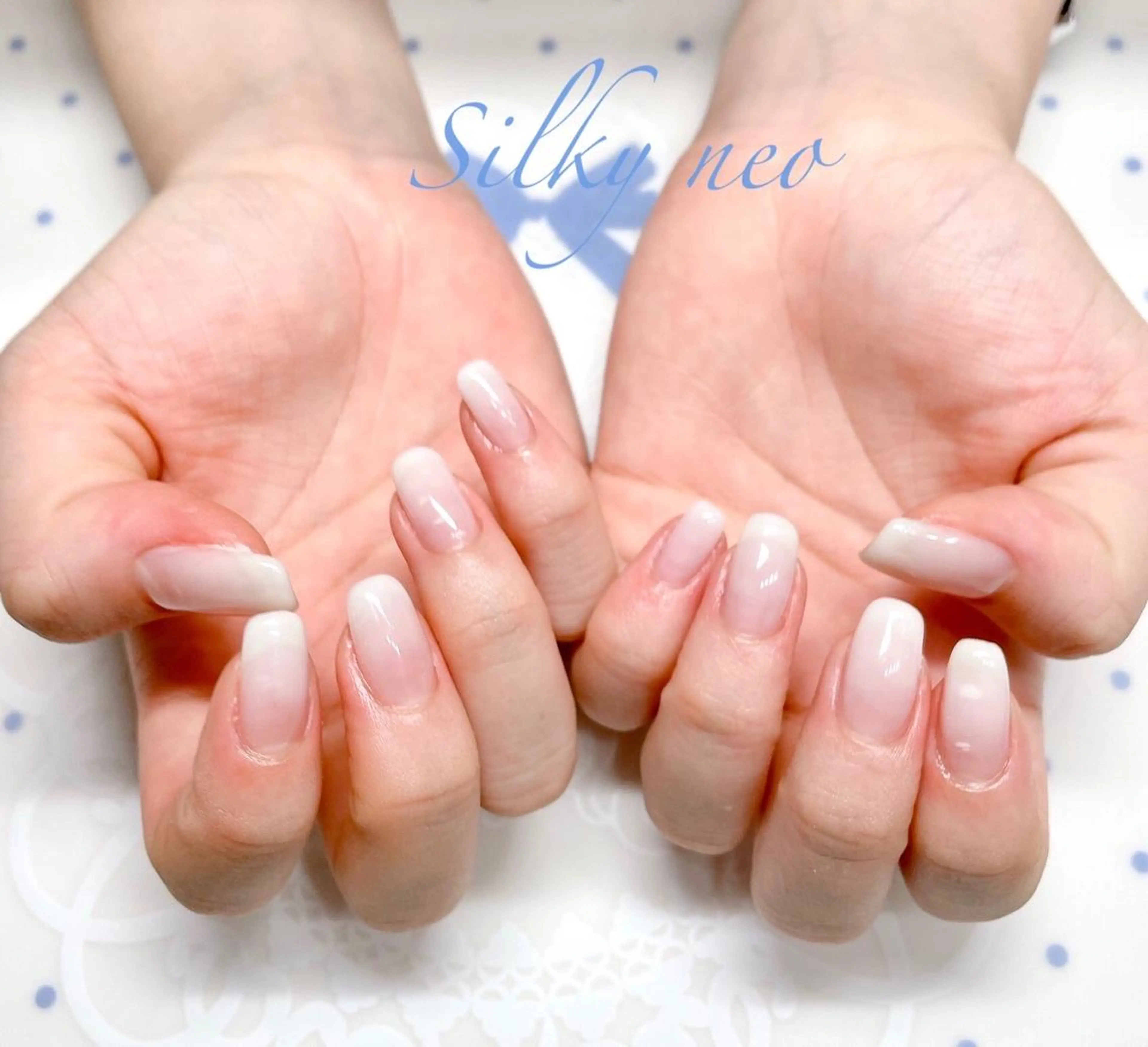 ネイル グラデーション Silky_nail _soraのネイルデザイン